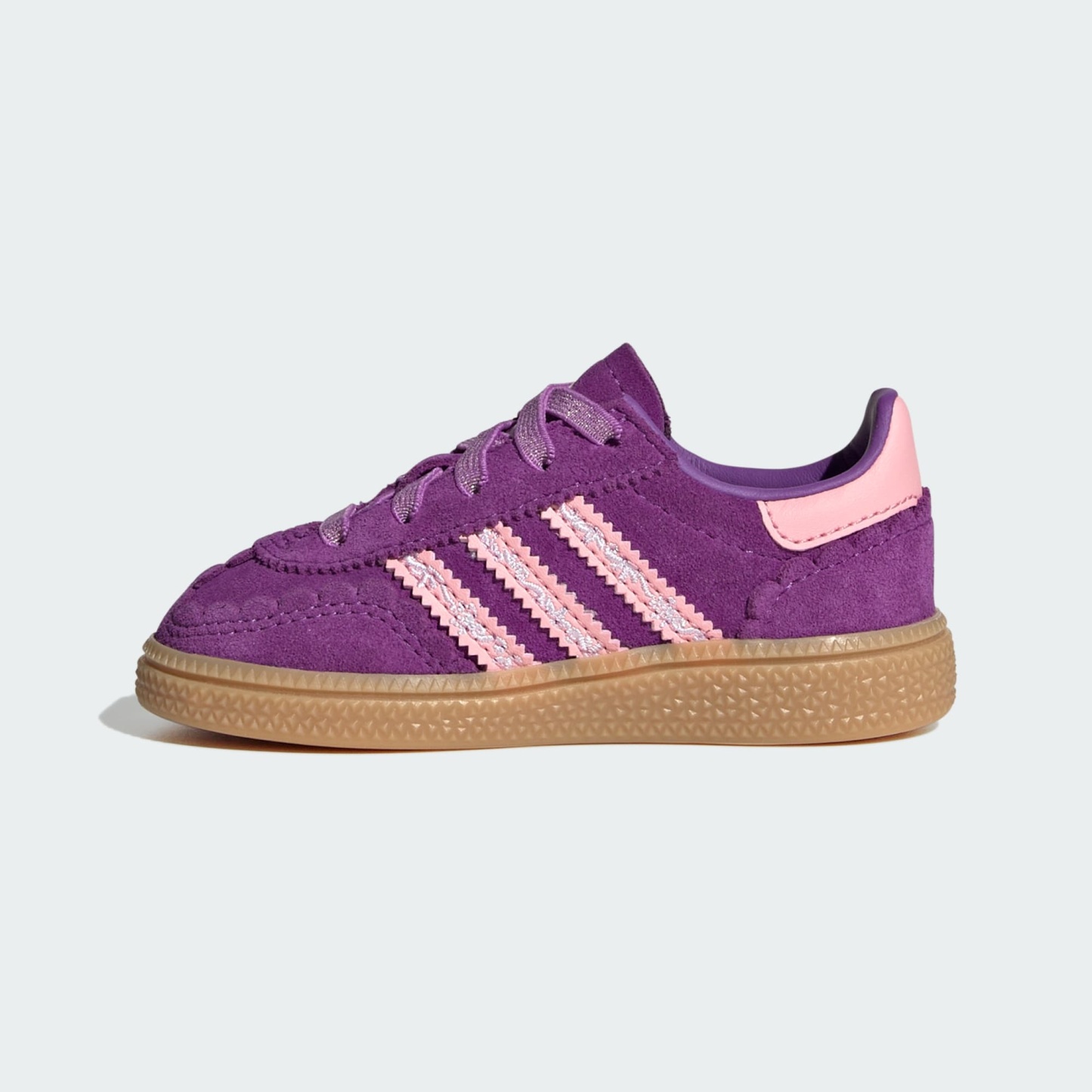 아디다스 디즈니 프린세스 핸드볼 스페지알 컴포트 클로저 EL - Purple / Pink / Gum - KK4760 - Side Medial Center View