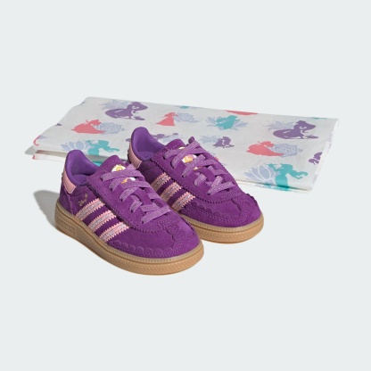 아디다스 디즈니 프린세스 핸드볼 스페지알 컴포트 클로저 EL - Purple / Pink / Gum - KK4760 - Packaging View