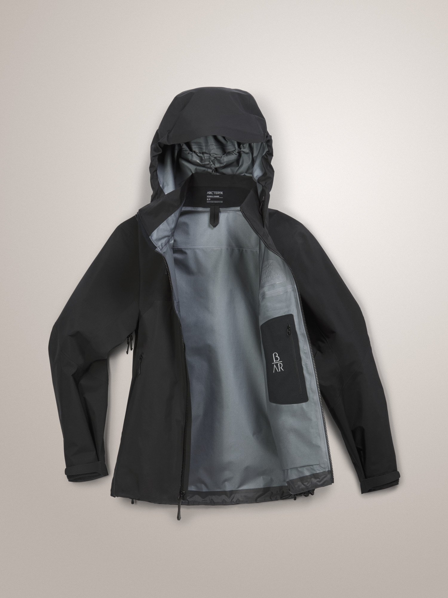 베타 AR 재킷 여성 BLACK