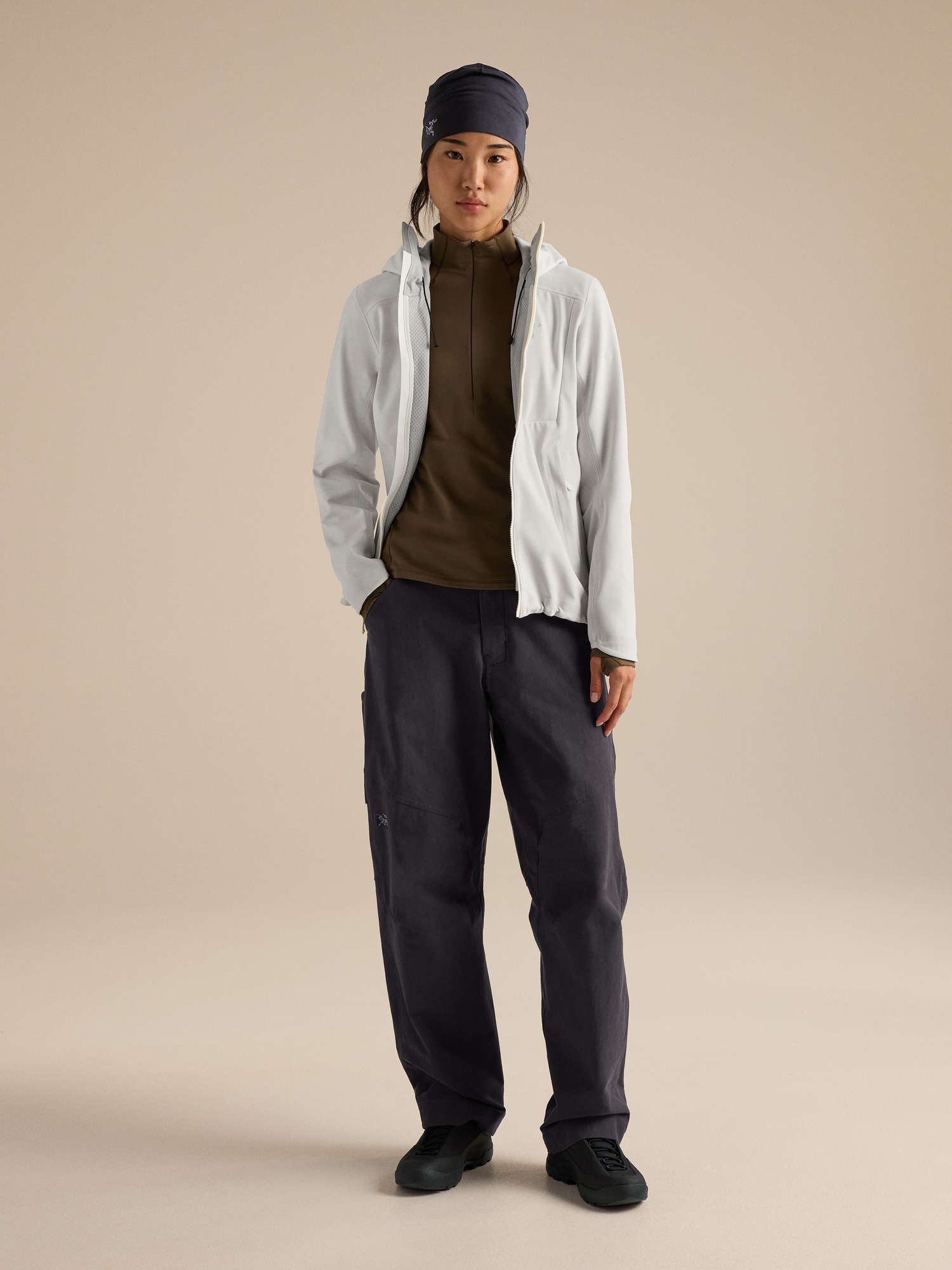 감마 MX 후디 여성 ARCTIC SILK