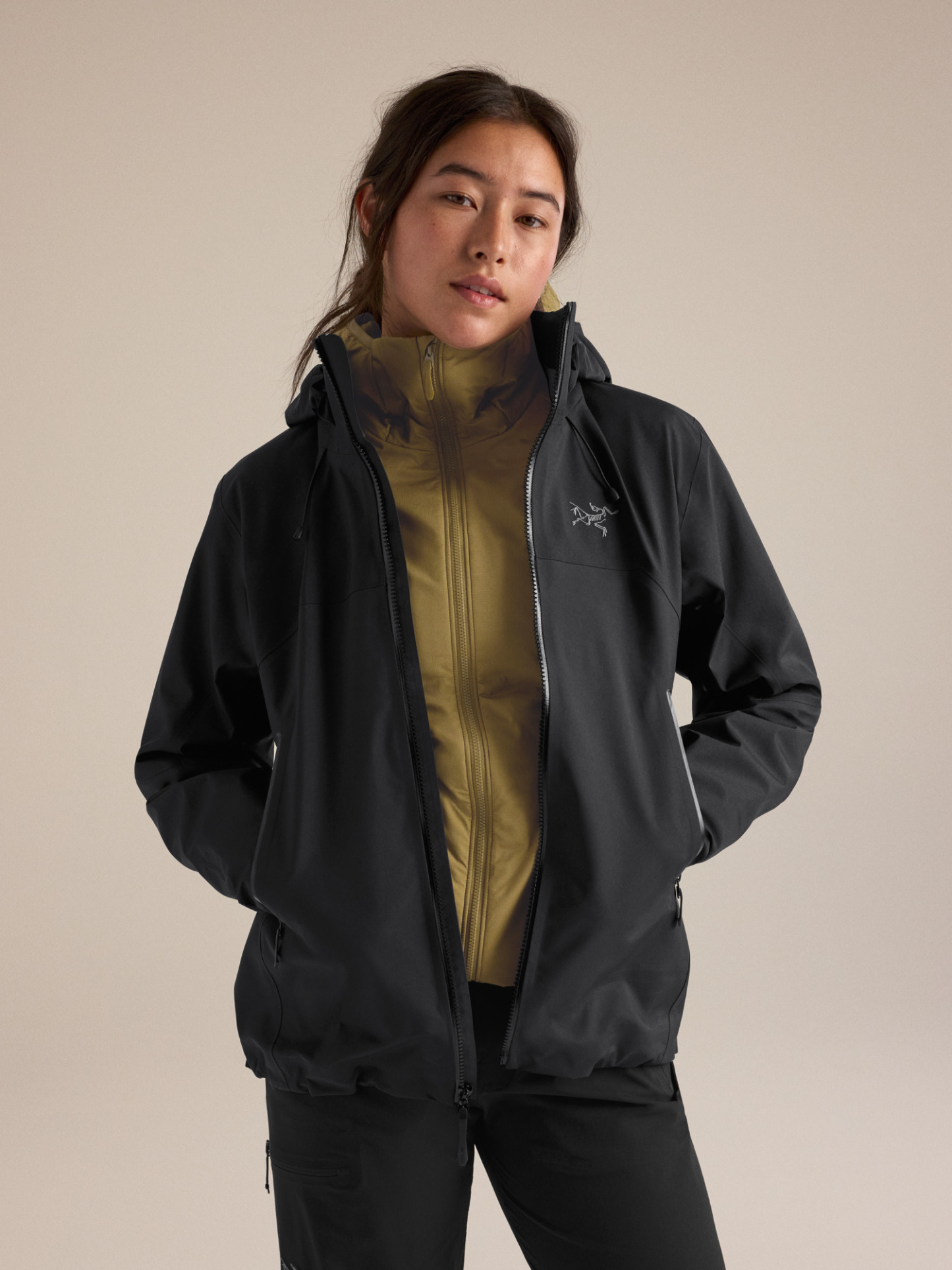 베타 AR 재킷 여성 BLACK