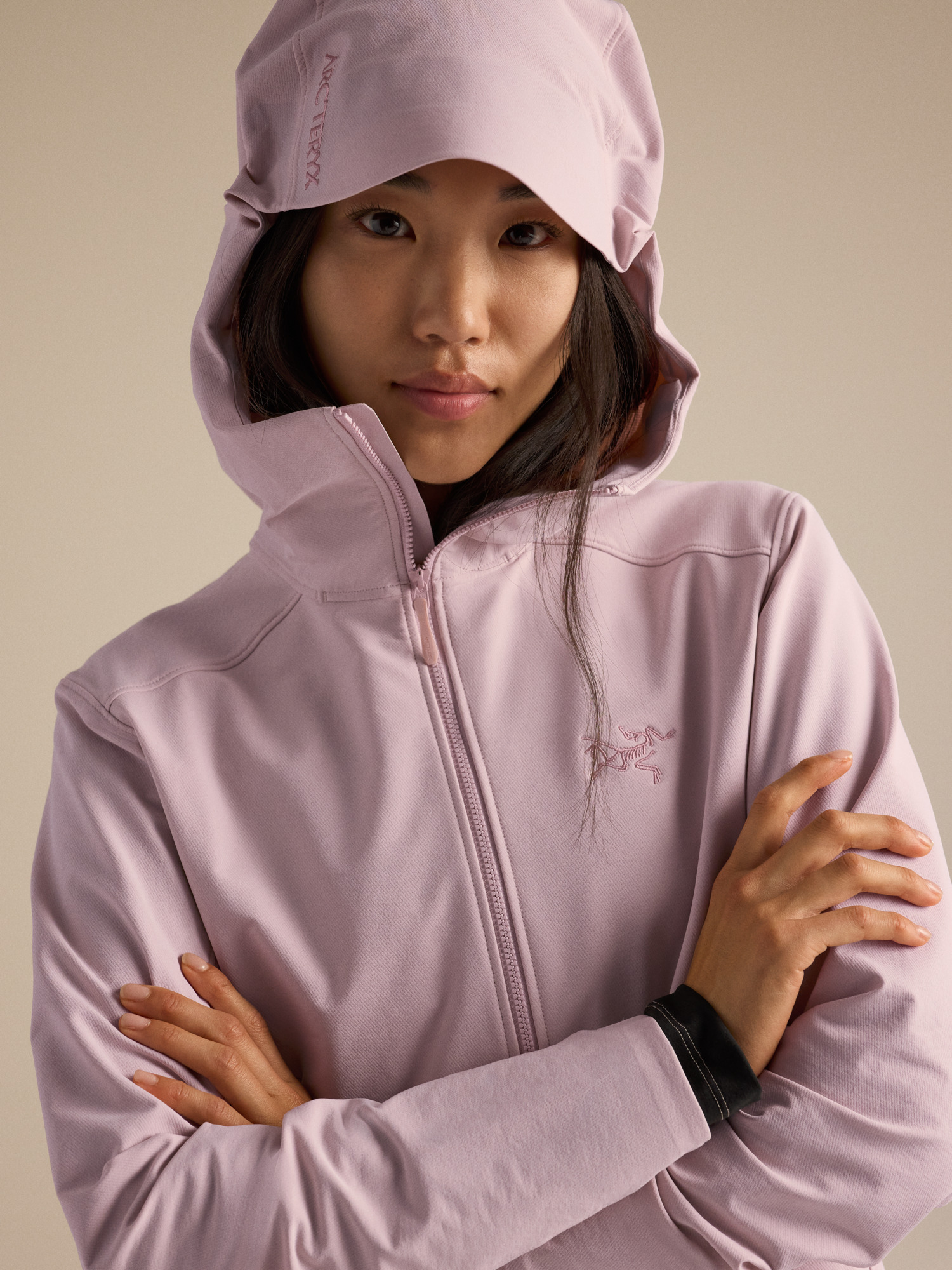 감마 후디 여성 ALPINE ROSE
