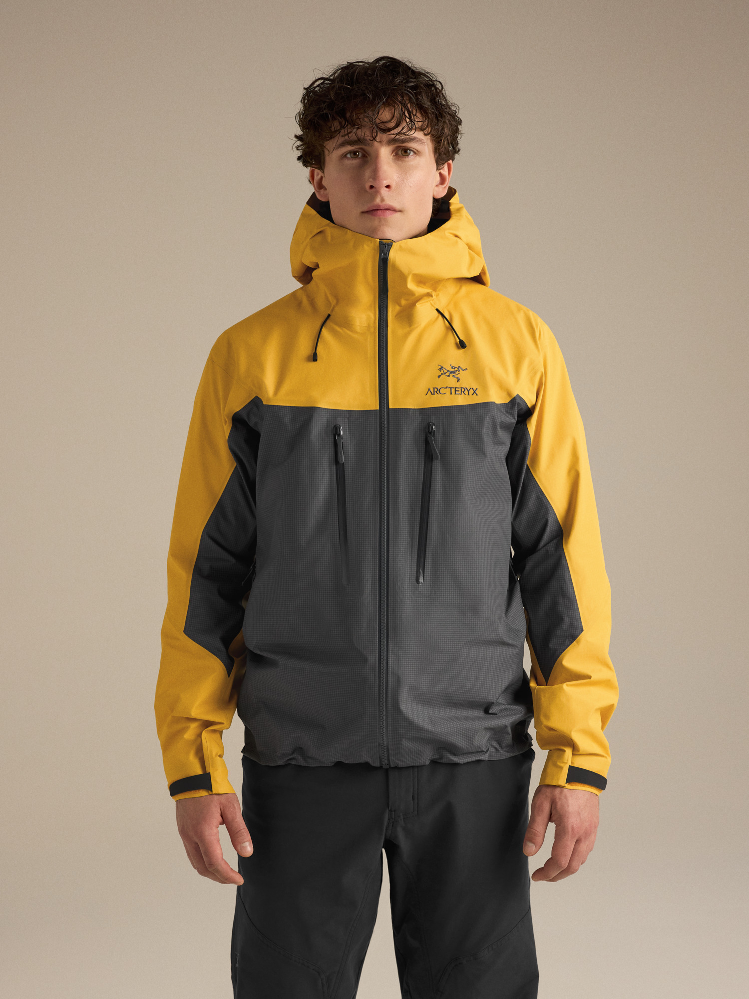 알파 재킷 남성 LARCH / DK GREY