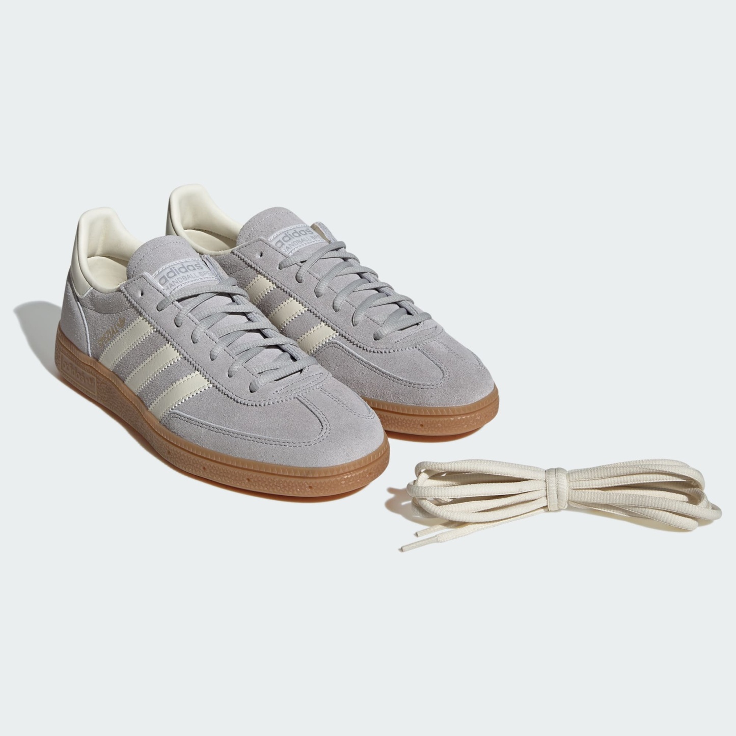핸드볼 스페지알 - Grey Two / Cream White / Cloud White - IF7086 - Laces View