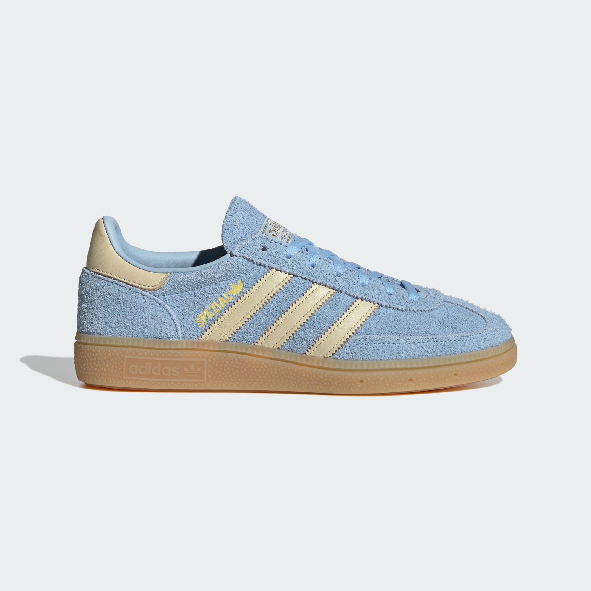 HANDBALL SPEZIAL SHOES - Clear Sky / Warm Vanilla / Gold Metallic - KK0930 - Side Lateral Center View