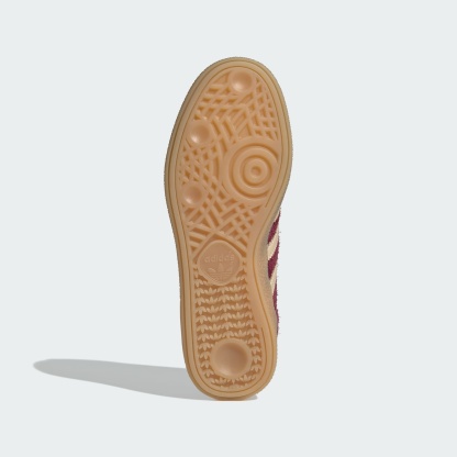 HANDBALL SPEZIAL SHOES - Maroon / Warm Vanilla / Gold Metallic - KK0929 - Bottom View
