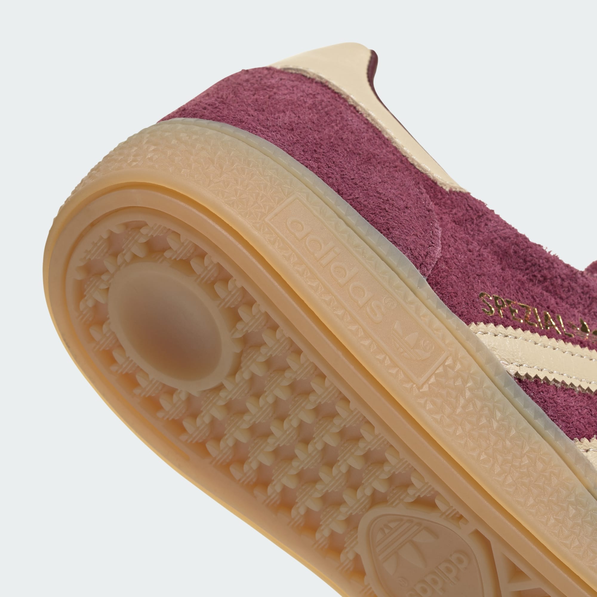HANDBALL SPEZIAL SHOES - Maroon / Warm Vanilla / Gold Metallic - KK0929 - Detail View 1