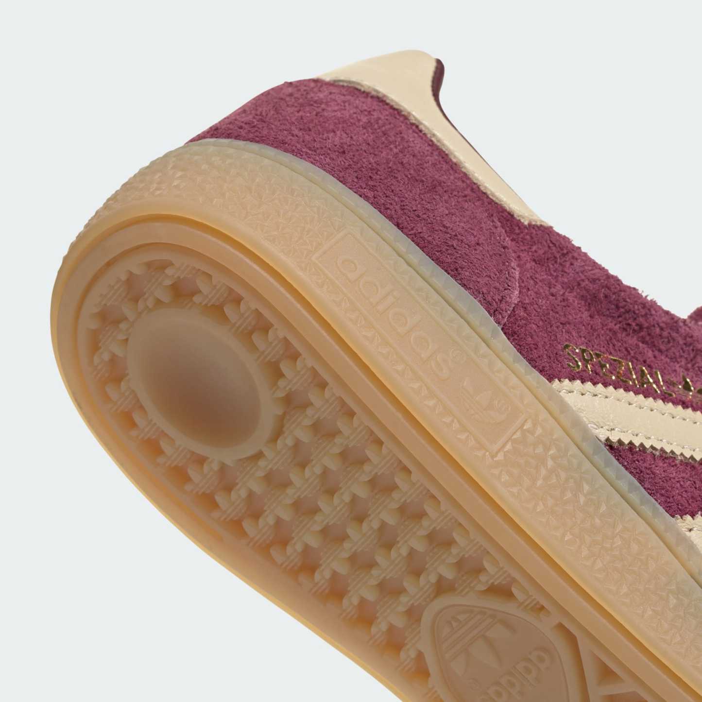 HANDBALL SPEZIAL SHOES - Maroon / Warm Vanilla / Gold Metallic - KK0929 - Detail View 1