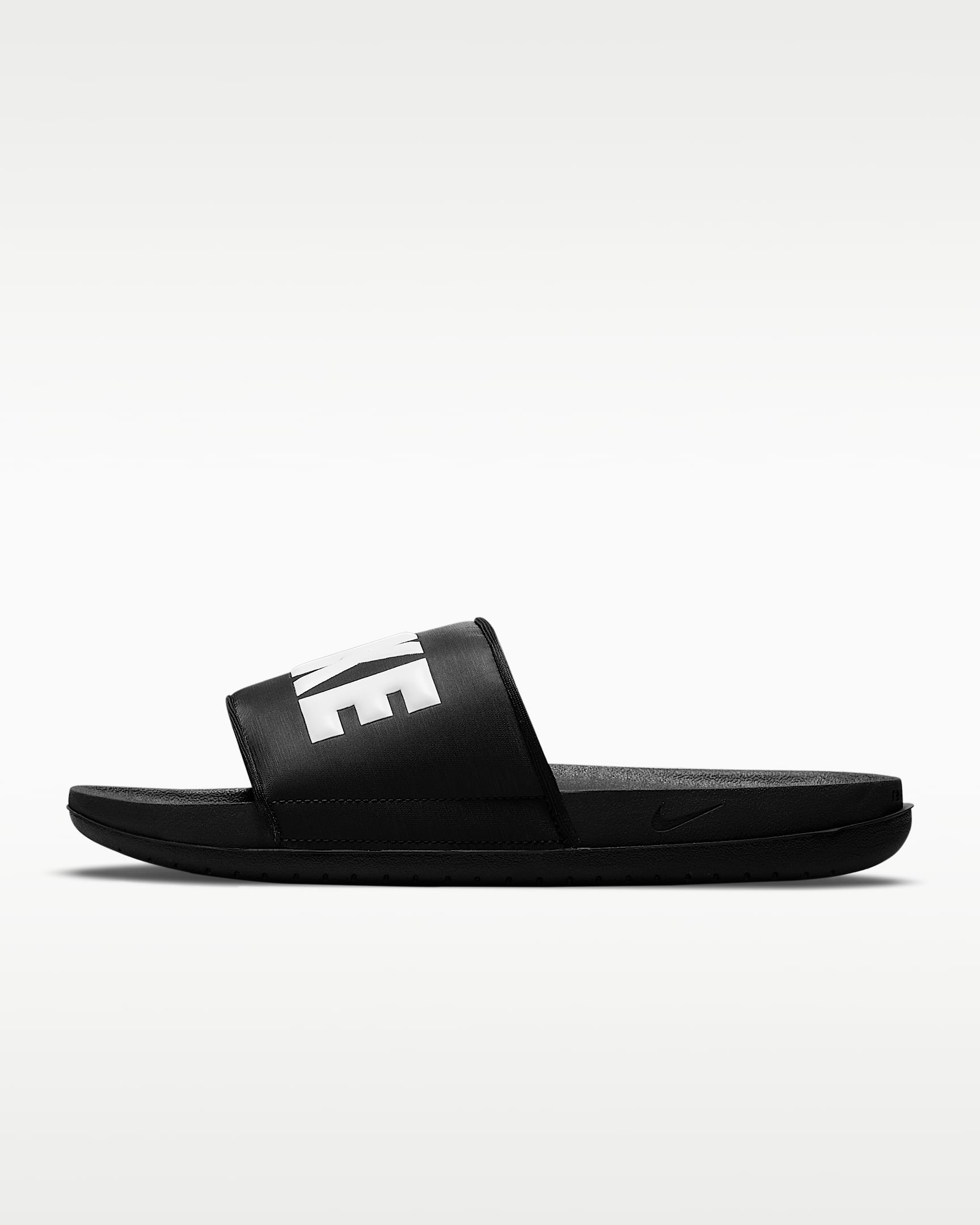 나이키 오프코트 남성 슬라이드 - 블랙/블랙/화이트