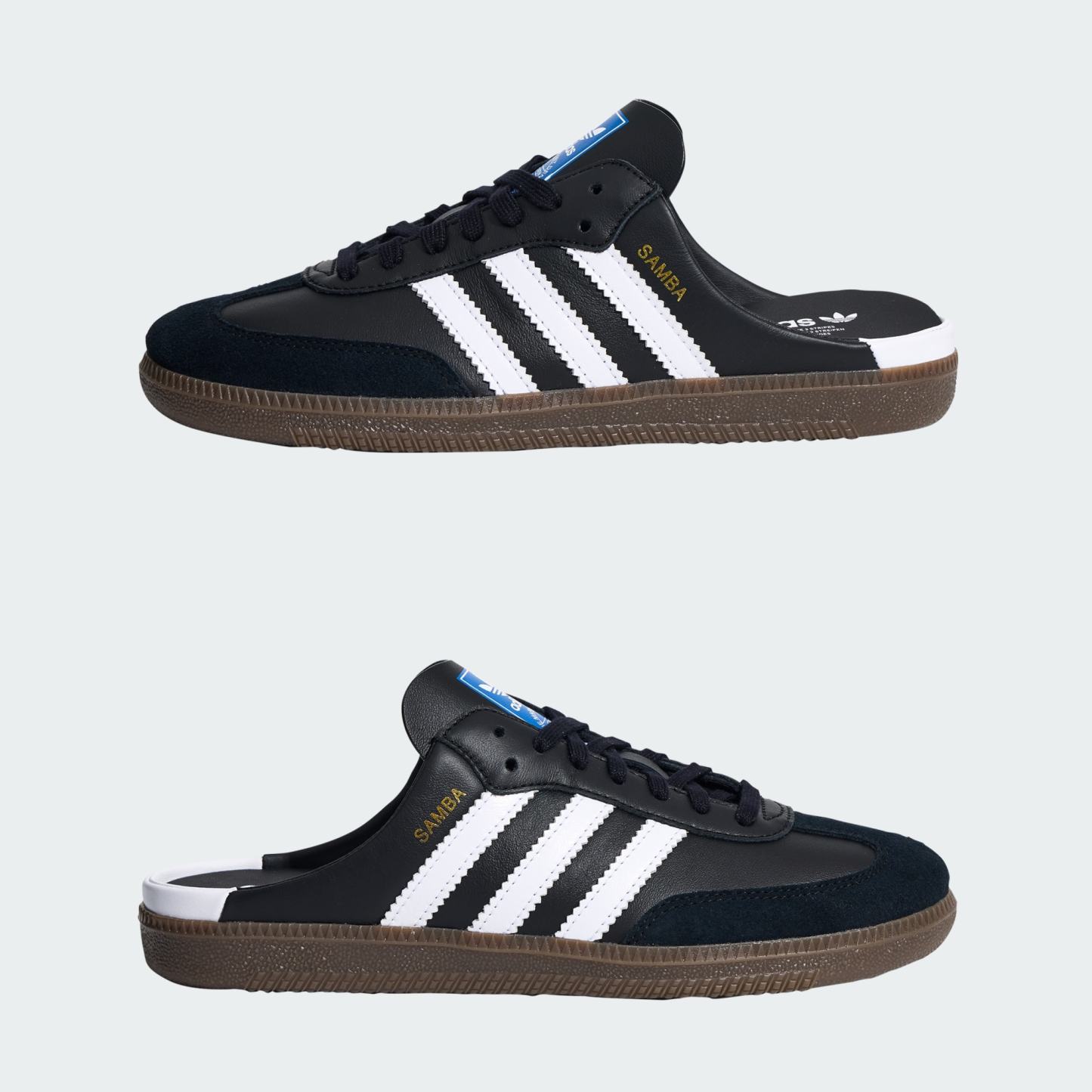 삼바 OG 뮬 - Core Black / Cloud White / Gum