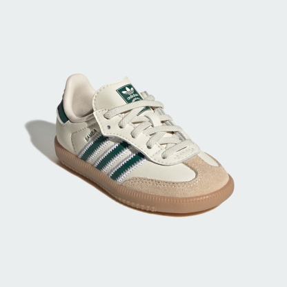 삼바 OG 컴포트 클로저 EL 유아용 - Cream White / Collegiate Green / Gum