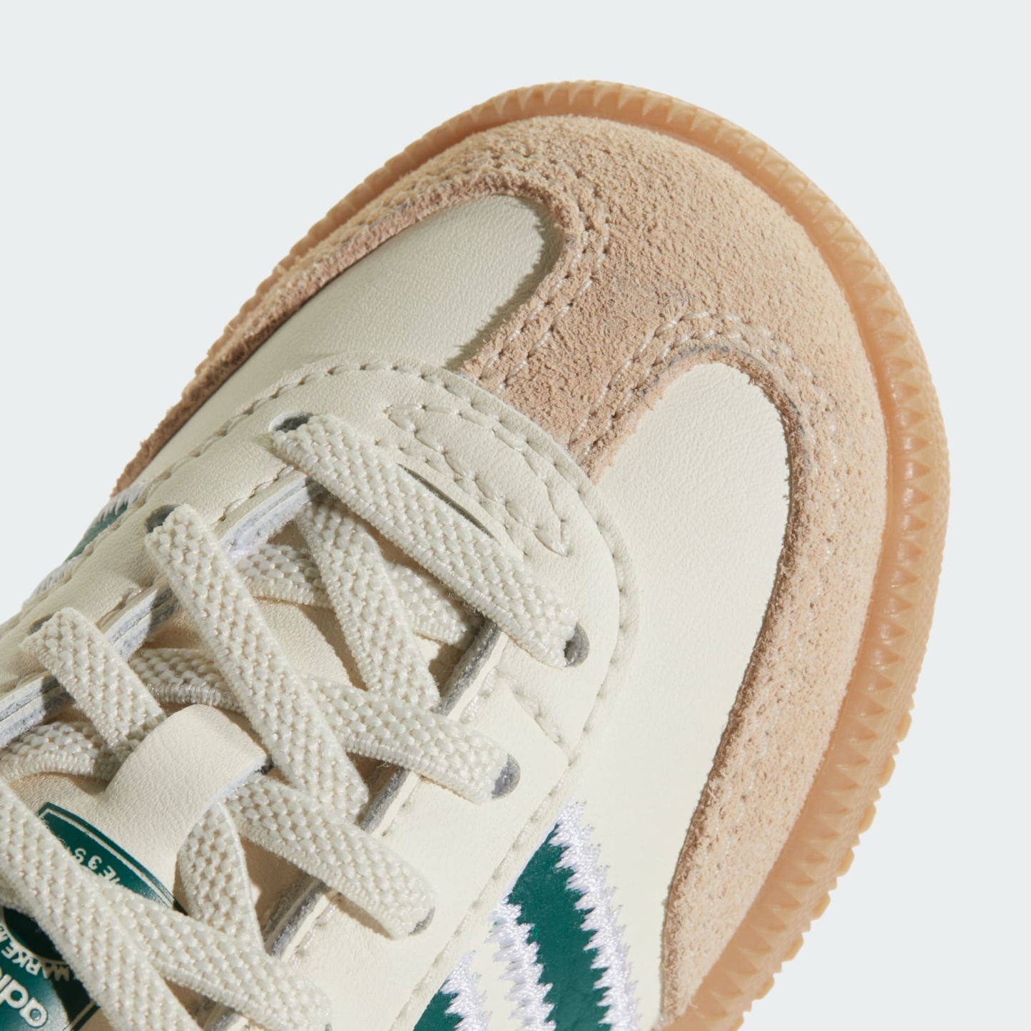 삼바 OG 컴포트 클로저 EL 유아용 - Cream White / Collegiate Green / Gum