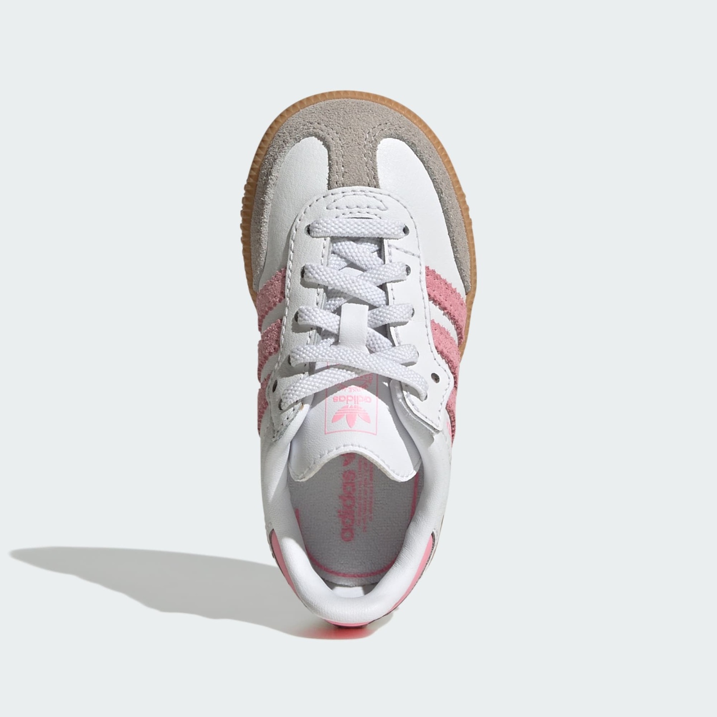 삼바 OG 컴포트 클로저 엘라스틱 레이스 - Cloud White / Light Pink / Gum