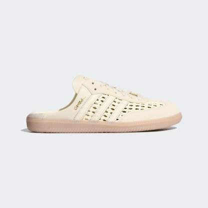 삼바 OG 뮬 - Cream White / Cream White / Gold Metallic