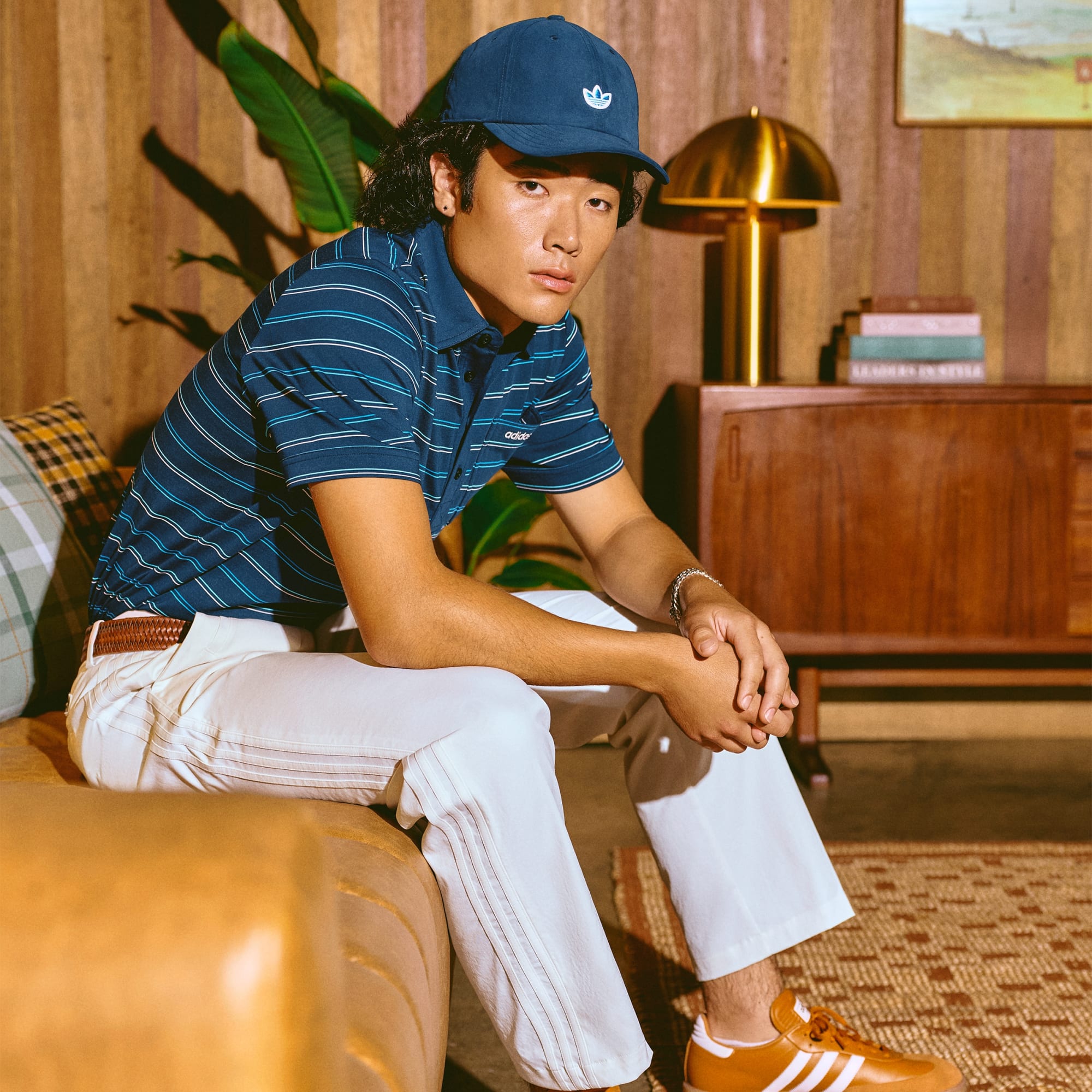 삼바 스파이크리스 - Rustic Orange / Cloud White / Gum