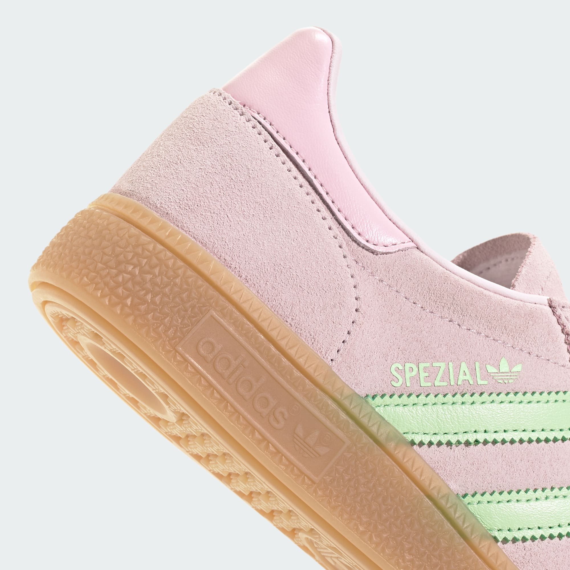 HANDBALL SPEZIAL SHOES - Almost Pink / Semi Green Spark / Clear Pink - JR3640 - Detail View 1