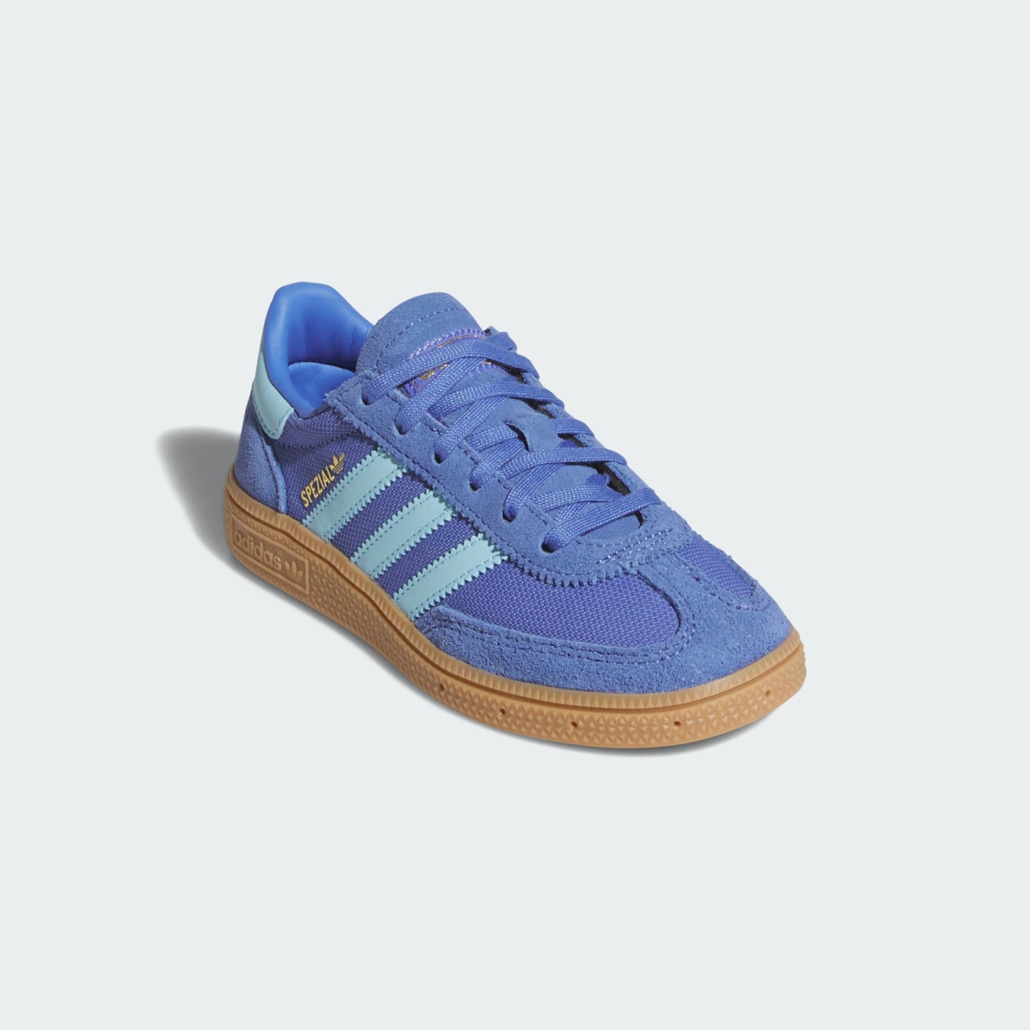 핸드볼 스페지알 - Real Lilac / Icey Blue / Gum - KI8608 - Front Lateral Top View