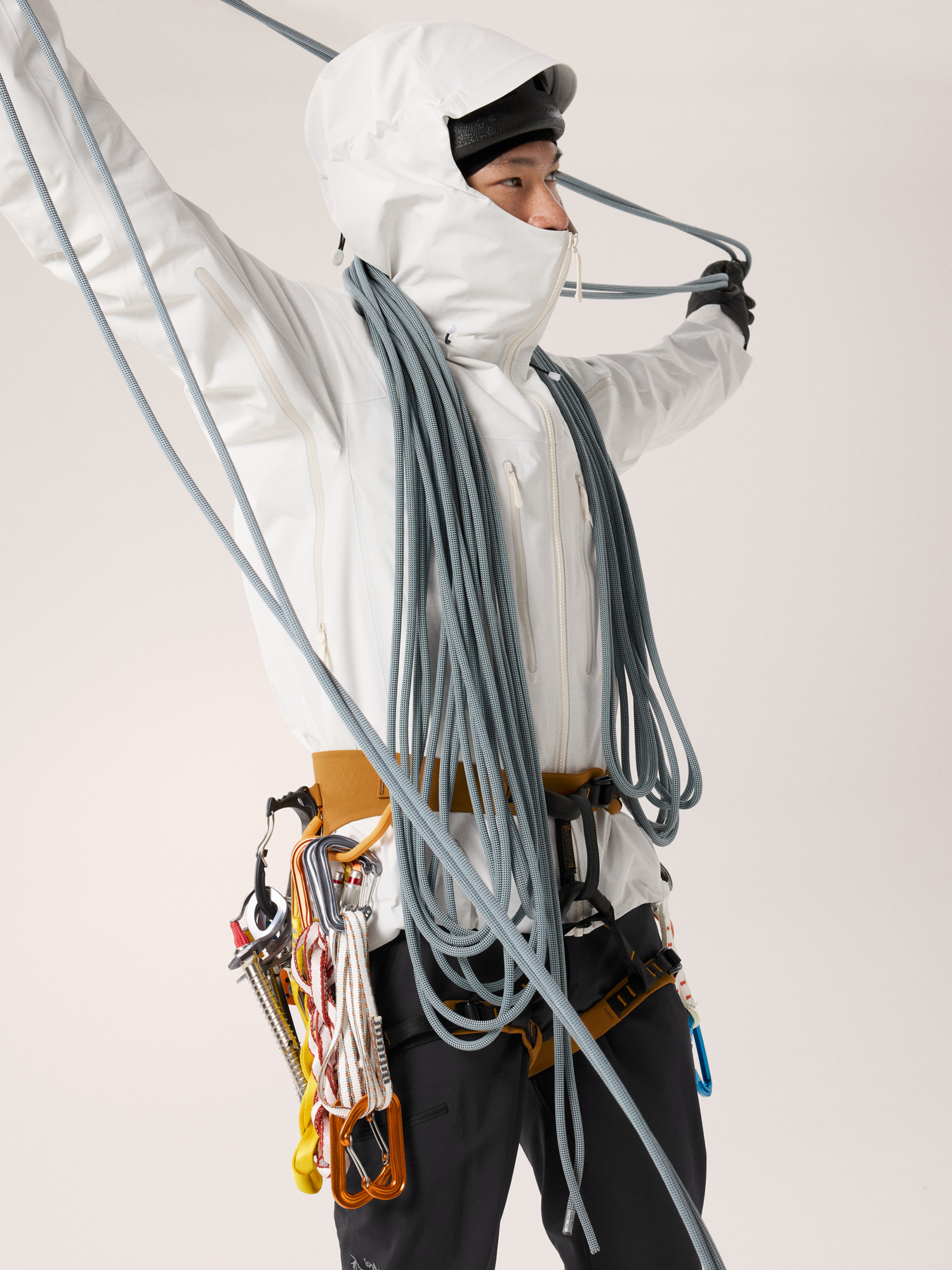알파 SV 재킷 남성 WHITEOUT