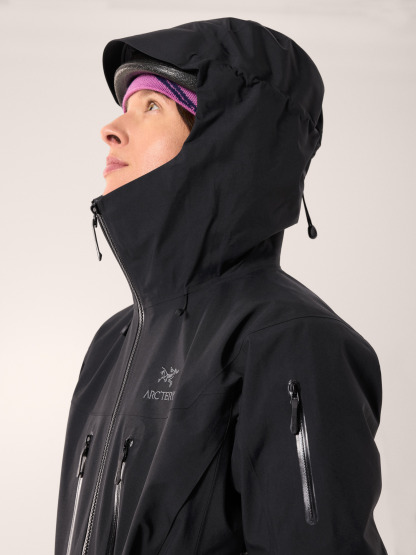 알파 SV 재킷 여성 BLACK