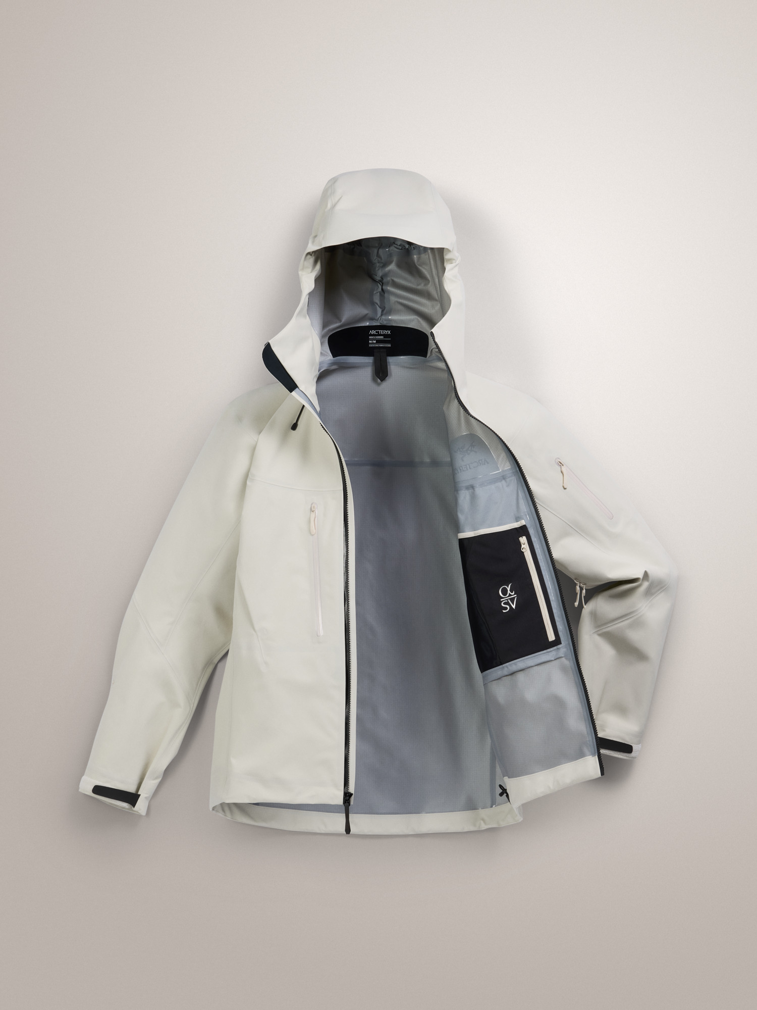 알파 SV 재킷 남성 SEA SALT / BLACK