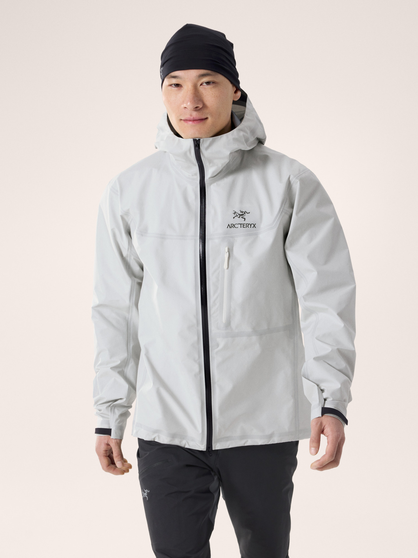 알파 SL 재킷 남성 ARCTIC SILK / BLACK