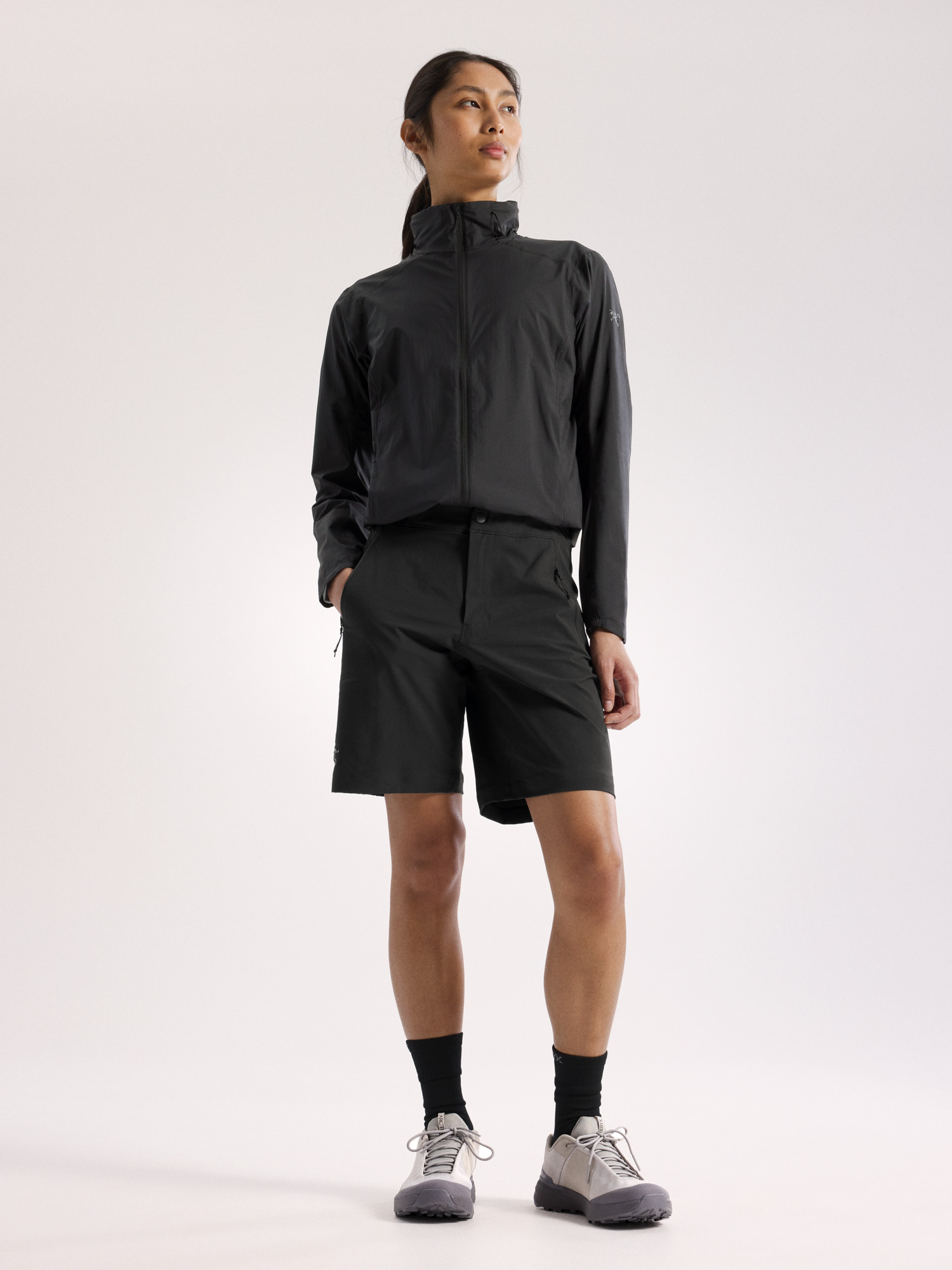 노딘 재킷 여성 BLACK