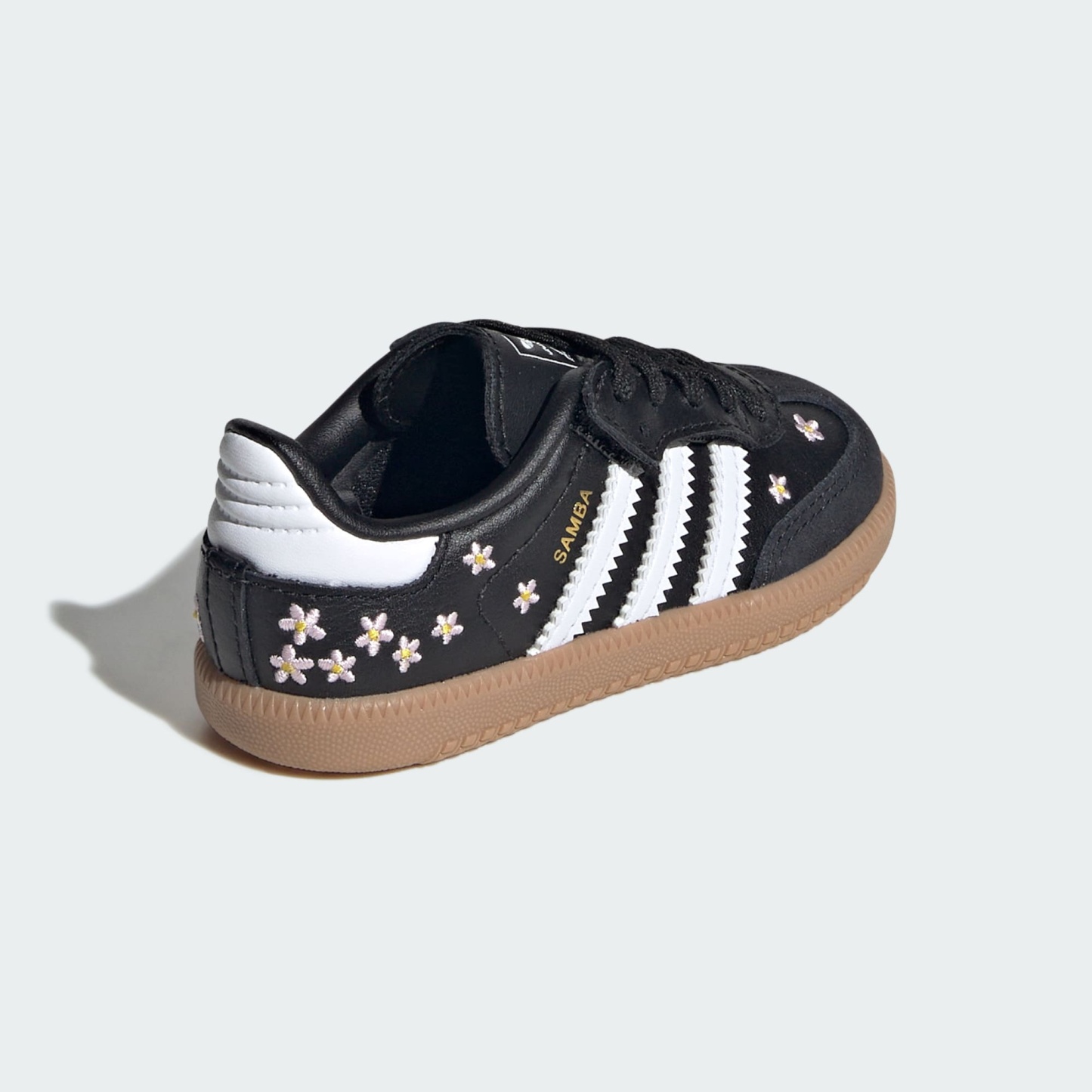 SAMBA OG COMFORT CLOSURE ELASTIC LACE SHOES - Core Black / Cloud White / Gum