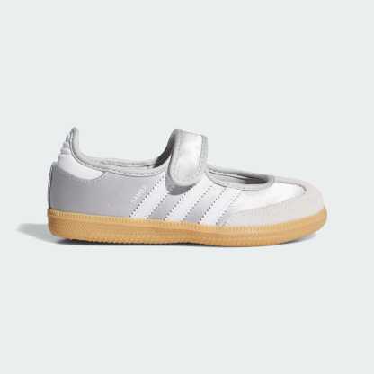 삼바 제인 - Silver Metallic / Cloud White / Gum