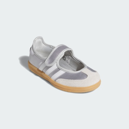 삼바 제인 - Silver Metallic / Cloud White / Gum