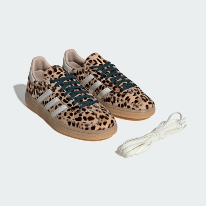 HANDBALL SPEZIAL SHOES - Magic Beige / Ivory / Aurora Ivy - KI6678 - Laces View