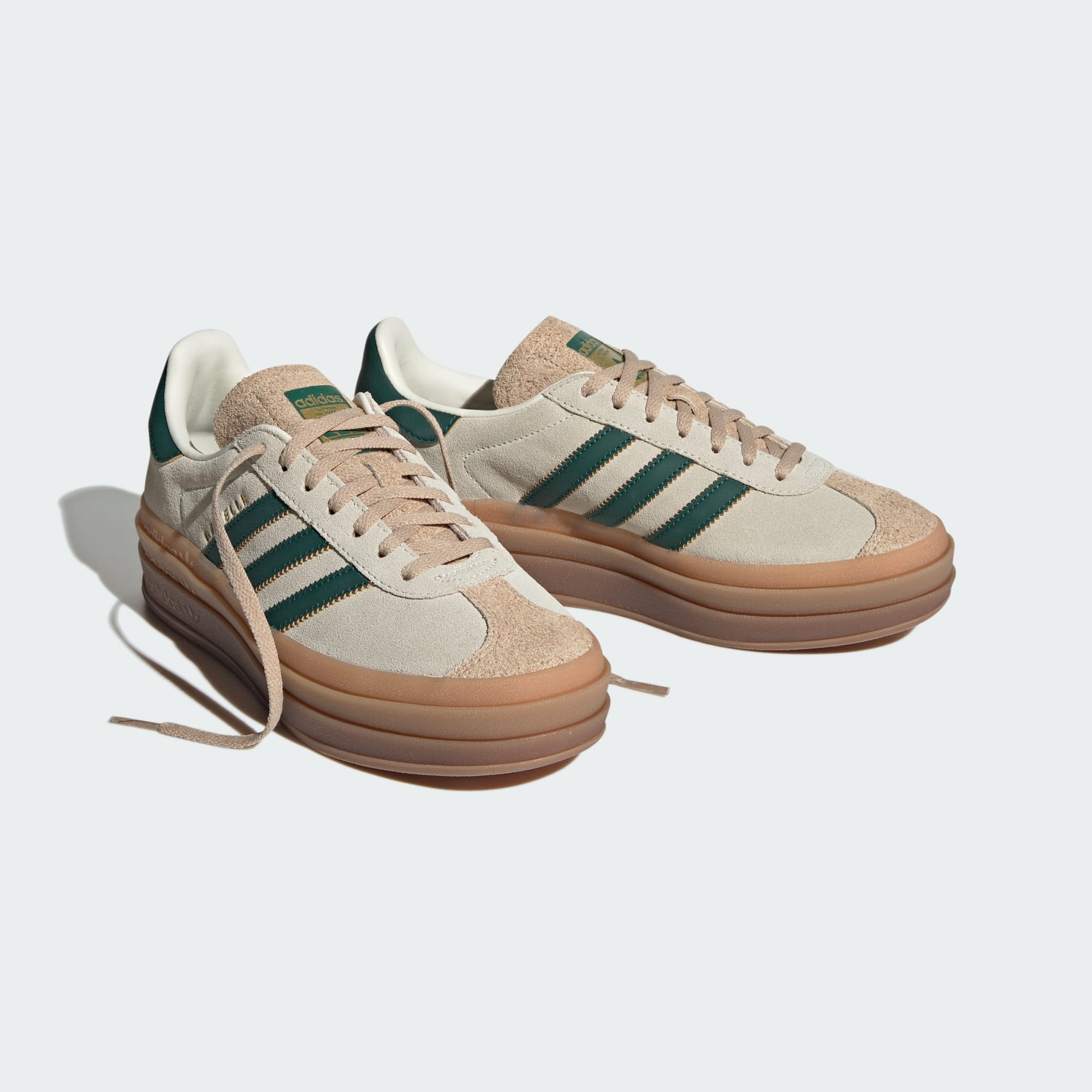 가젤 볼드 - Cream White / Collegiate Green / Magic Beige