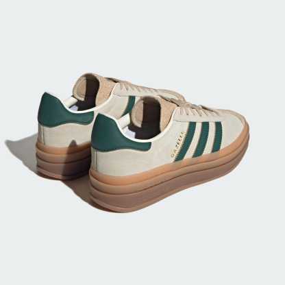 가젤 볼드 - Cream White / Collegiate Green / Magic Beige