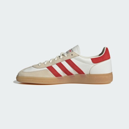 핸드볼 스페지알 - Core White / Better Scarlet / Gum - IH6587 - Side Medial Center View