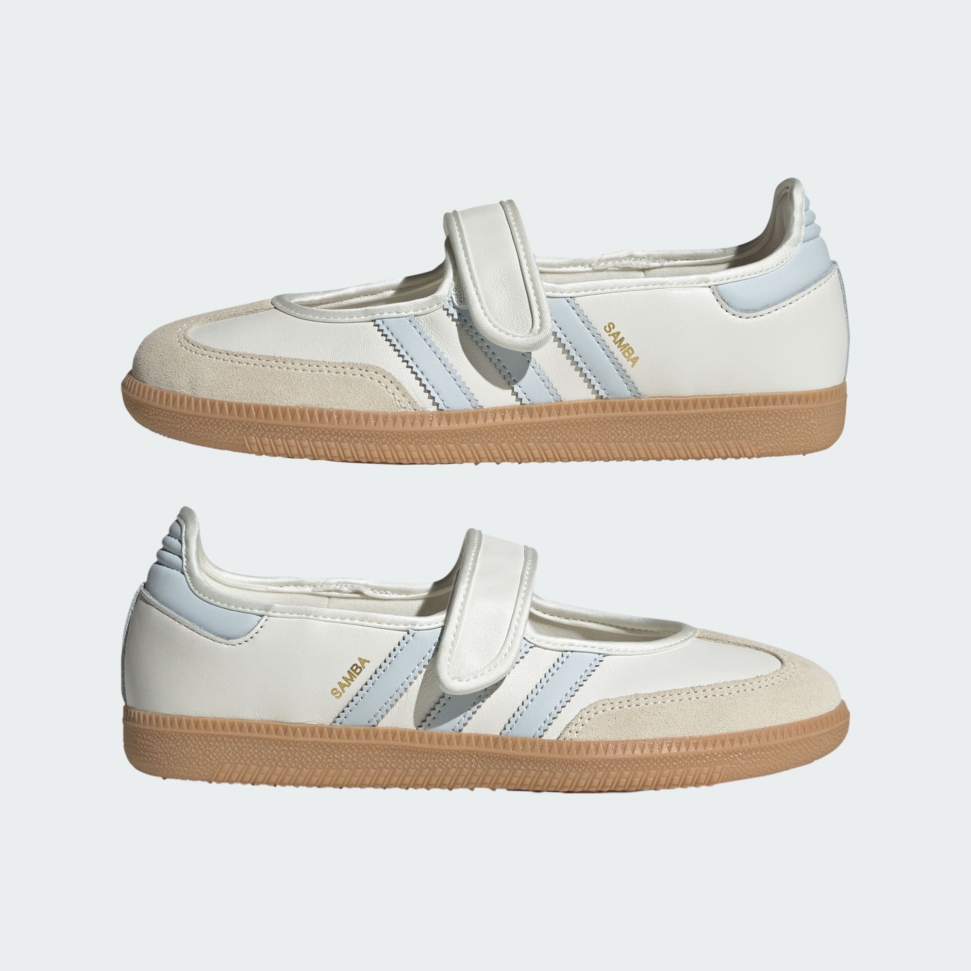 삼바 제인 - Cloud White / Gum / Halo Blue