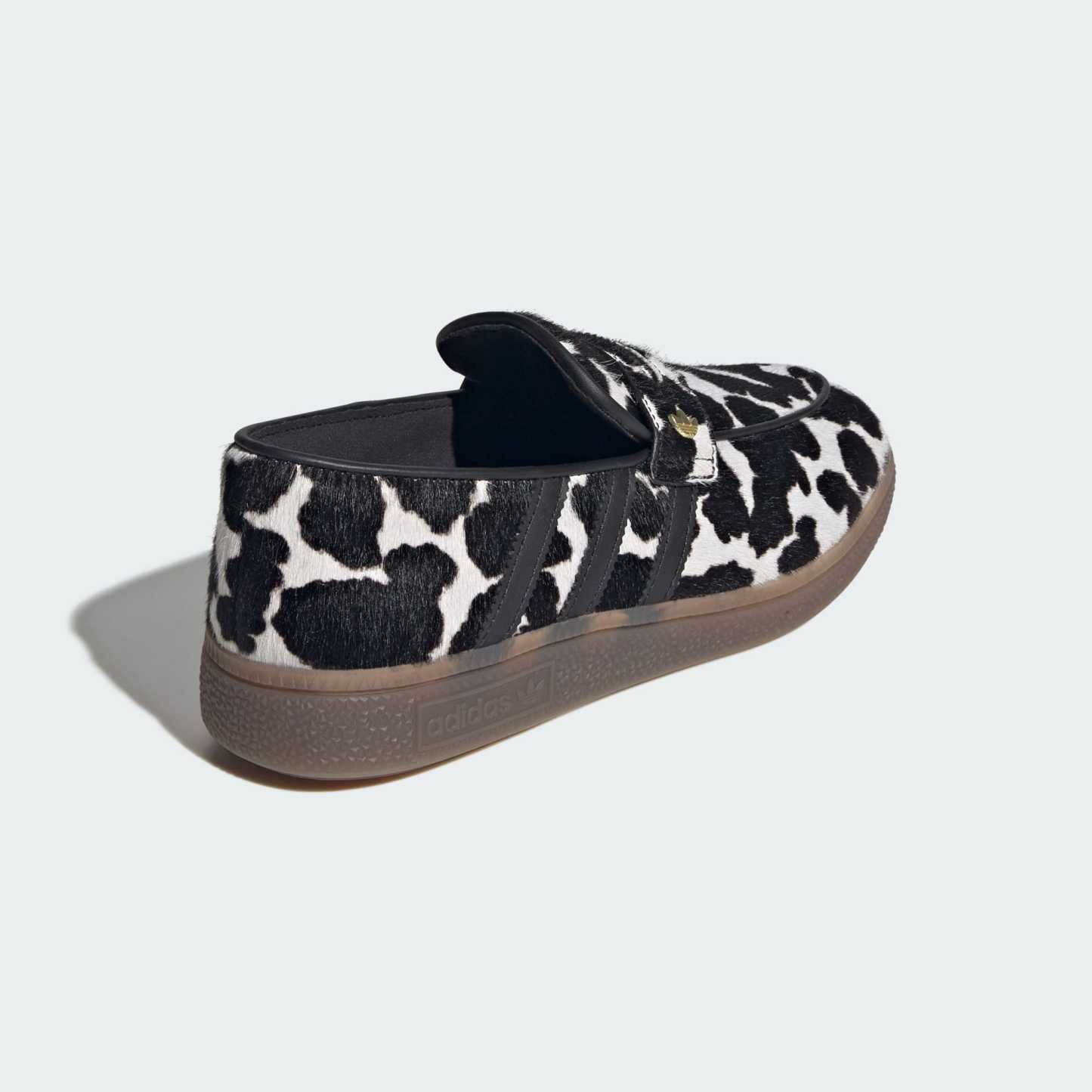 핸드볼 스페지알 로퍼 - White Black / Core Black / Gold Metallic - KK0921 - Back Lateral Top View