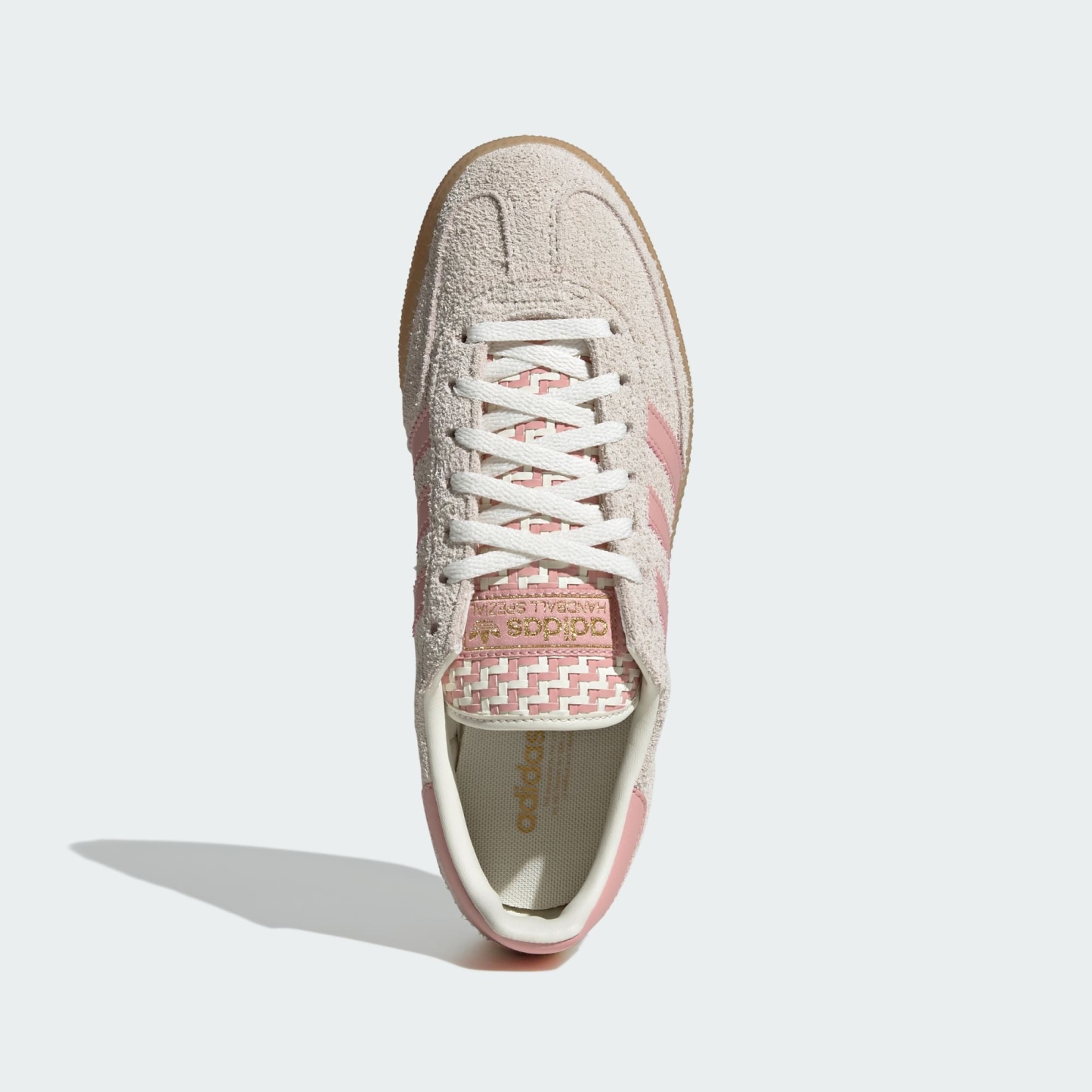 HANDBALL SPEZIAL SHOES - Off White / Wonder Mauve / Gold Metallic - KK0927 - Top Portrait View