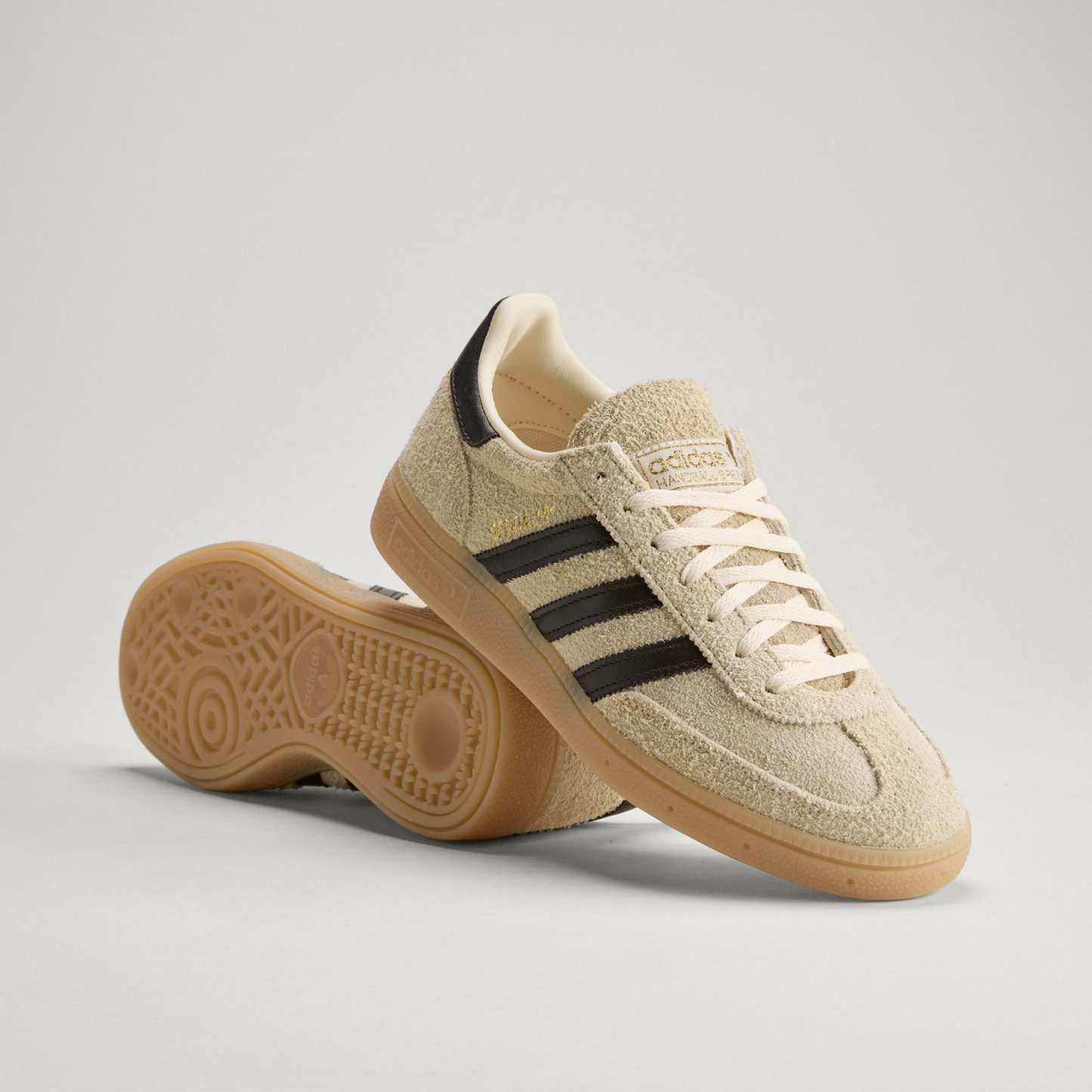 HANDBALL SPEZIAL SHOES - Warm Vanilla / Aurora Coffee / Gold Metallic - KK0932 - HeroMrktng View 1