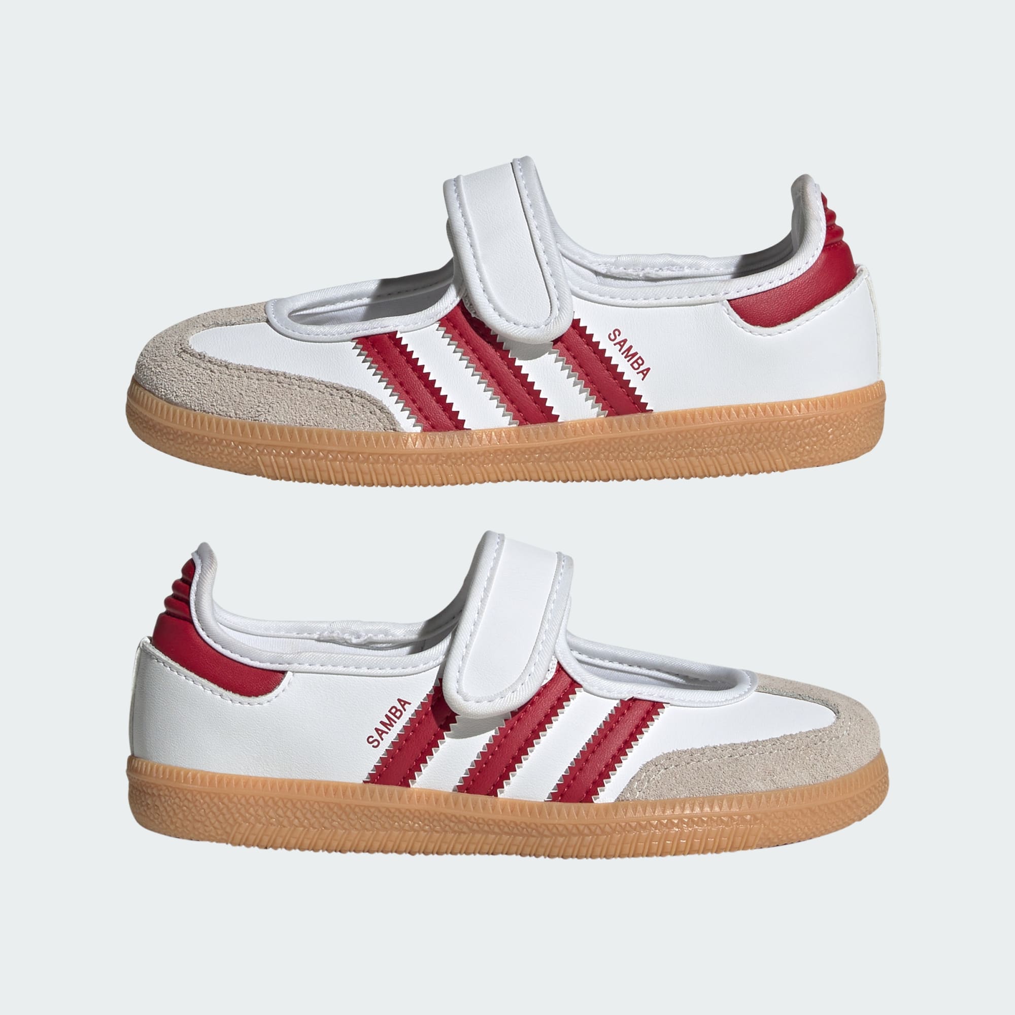 삼바 제인 - Cloud White / Team Victory Red / Gum