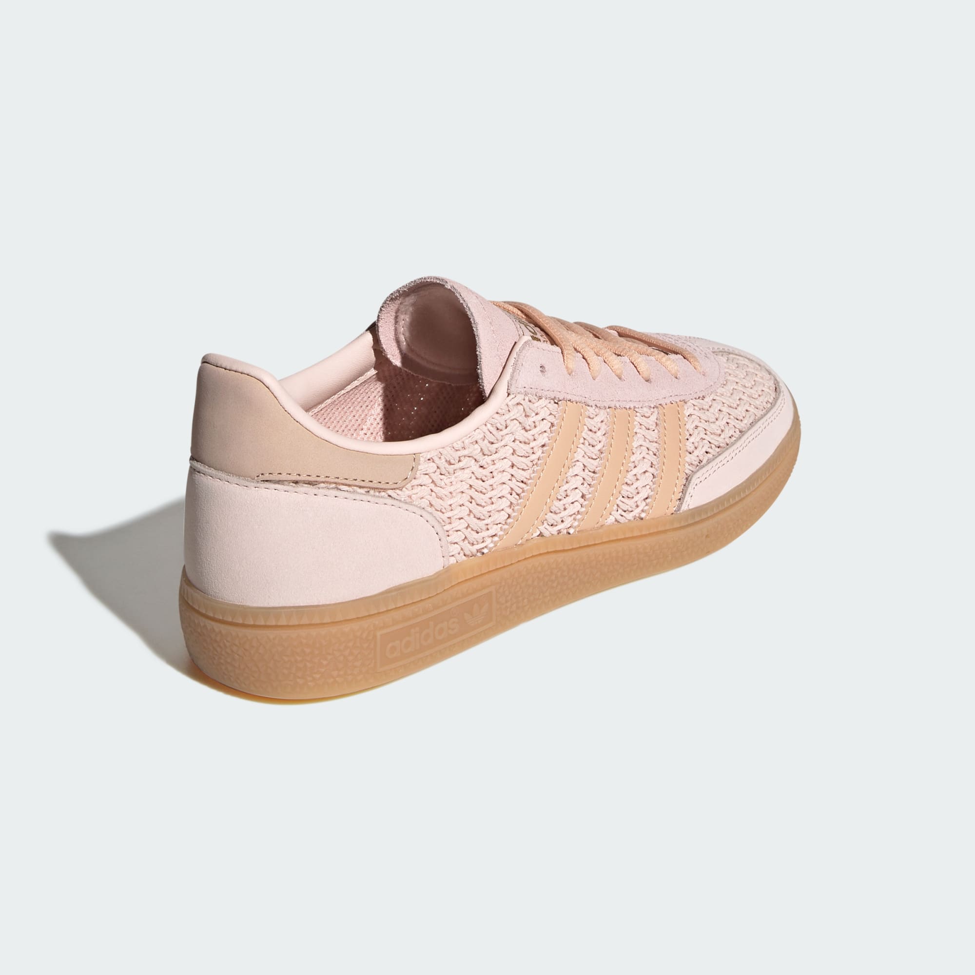 HANDBALL SPEZIAL SHOES - Wonder Quartz / Halo Blush / Gum - LA7833 - Back Lateral Top View