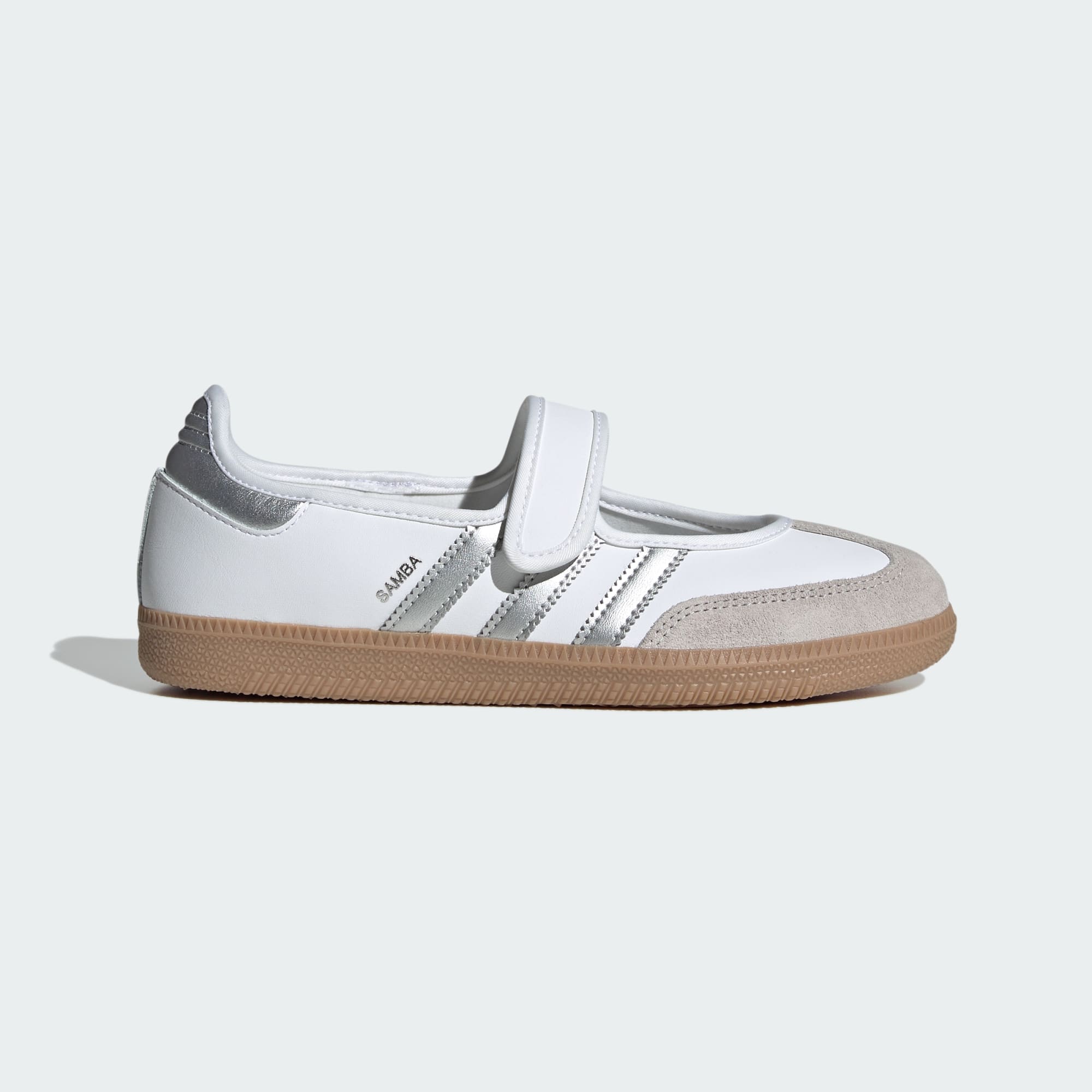 삼바 제인 - Cloud White / Silver Metallic / Gum