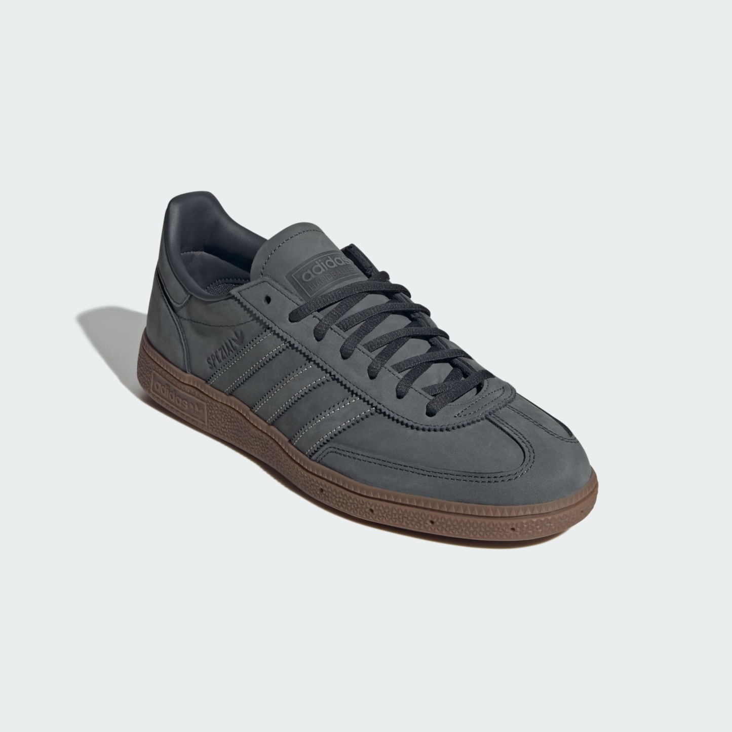 핸드볼 스페지알 - Carbon / Carbon / Gum - KJ9853 - Front Lateral Top View