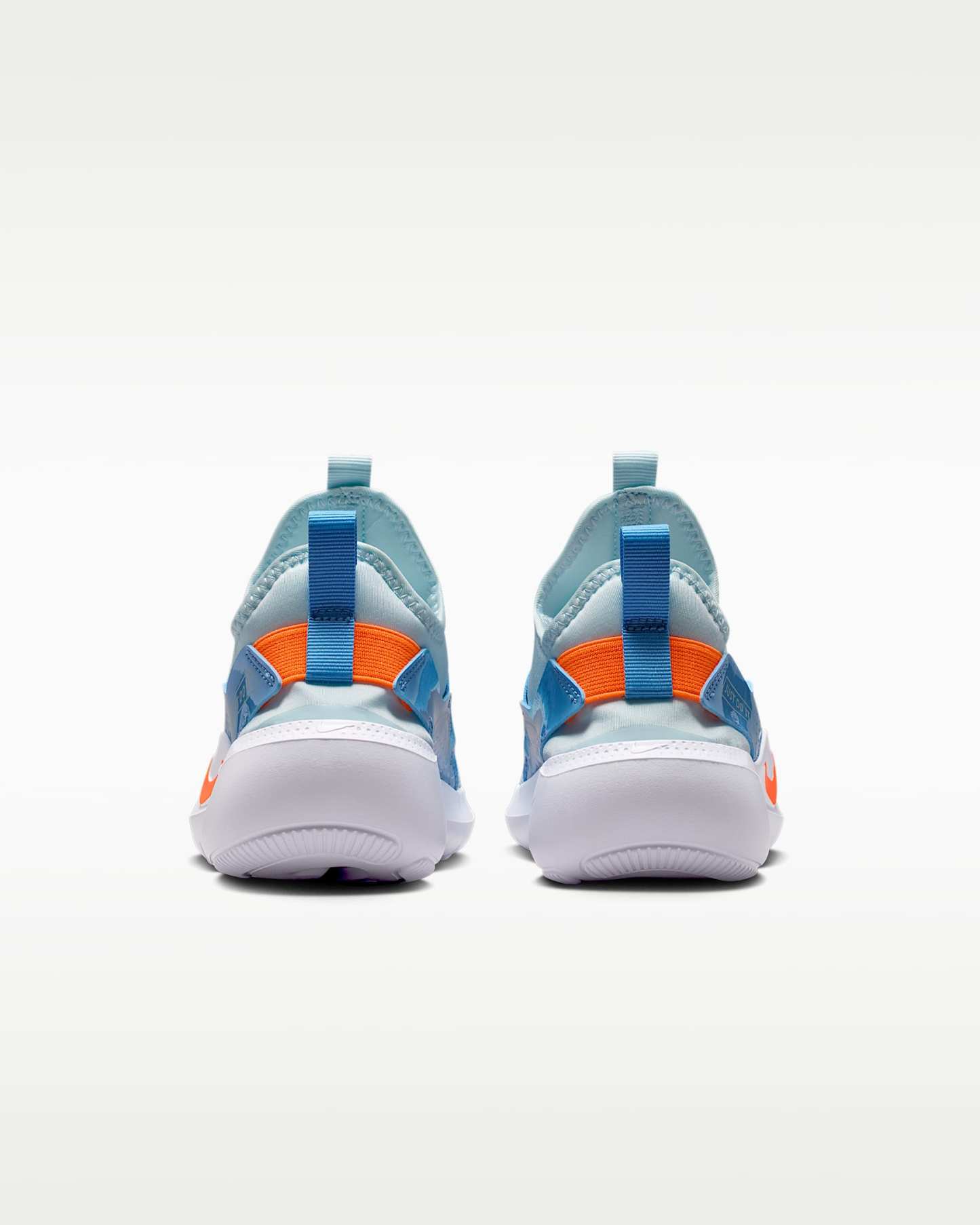 나이키 플렉스 러너 4 주니어 러닝화 - 글레이셔 블루/풋볼 블루/포톤 더스트/토탈 오렌지