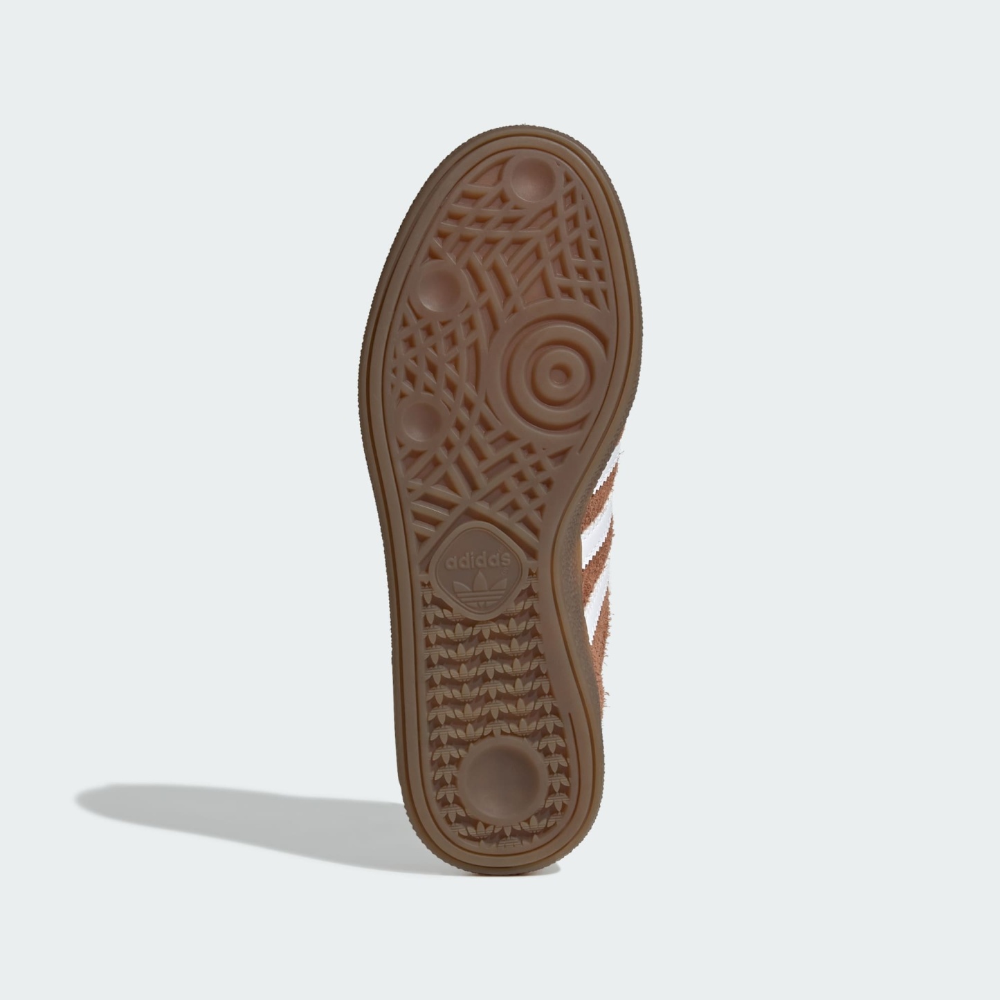HANDBALL SPEZIAL SHOES - Brown / Cloud White / Gum - KK4932 - Bottom View