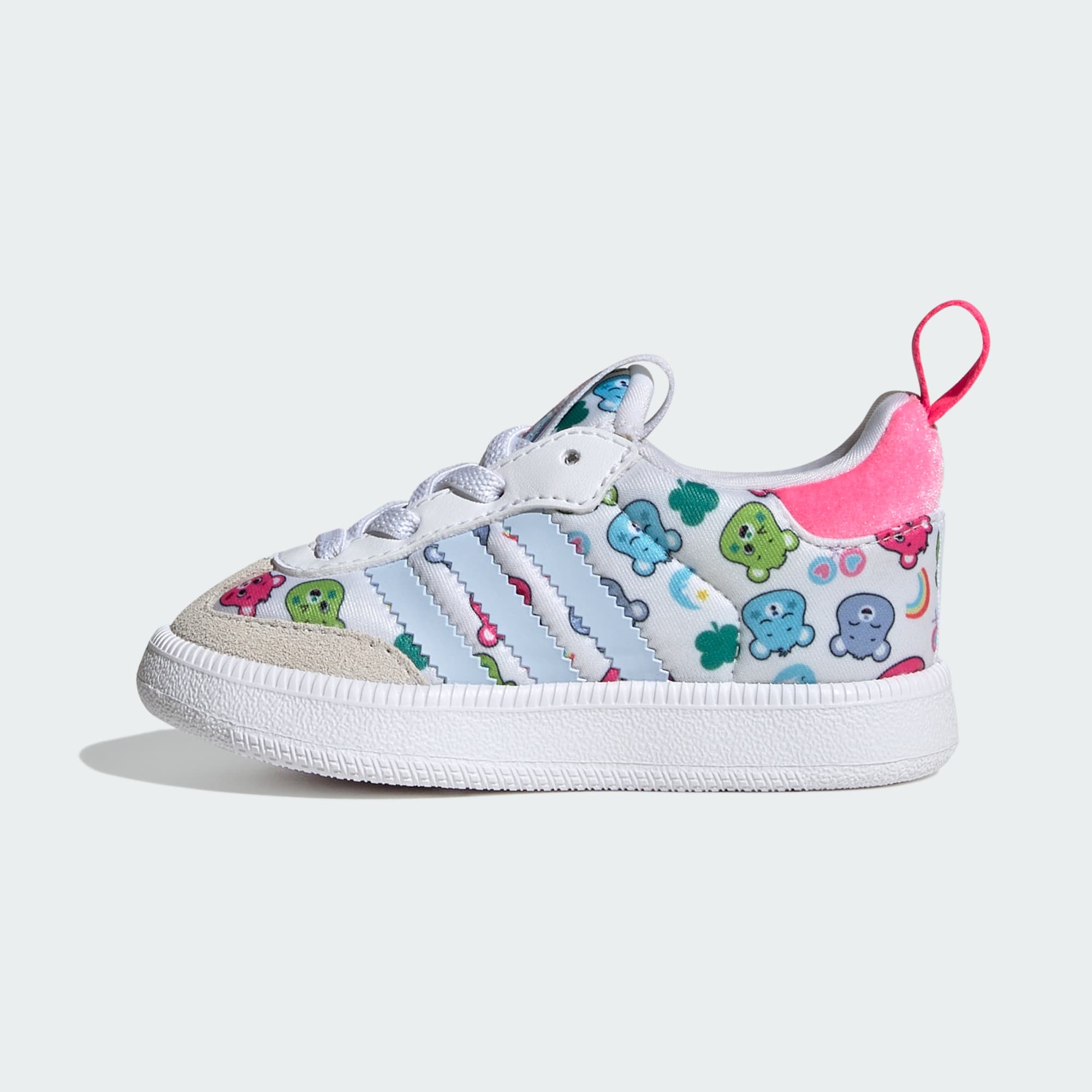 adidas Care Bears 삼바 퀵콘 - Cloud White / Crystal Sky / Crystal White