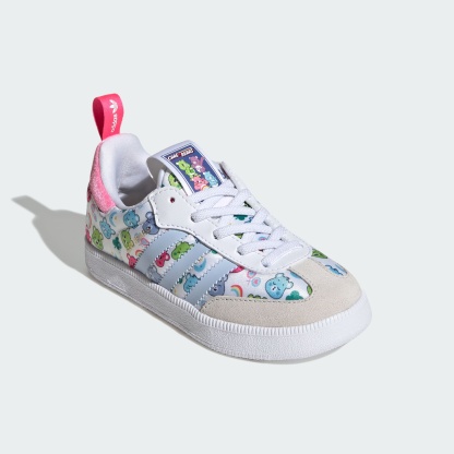 adidas Care Bears 삼바 퀵콘 - Cloud White / Crystal Sky / Crystal White