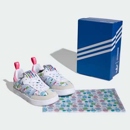 adidas Care Bears 삼바 퀵콘 - Cloud White / Crystal Sky / Crystal White