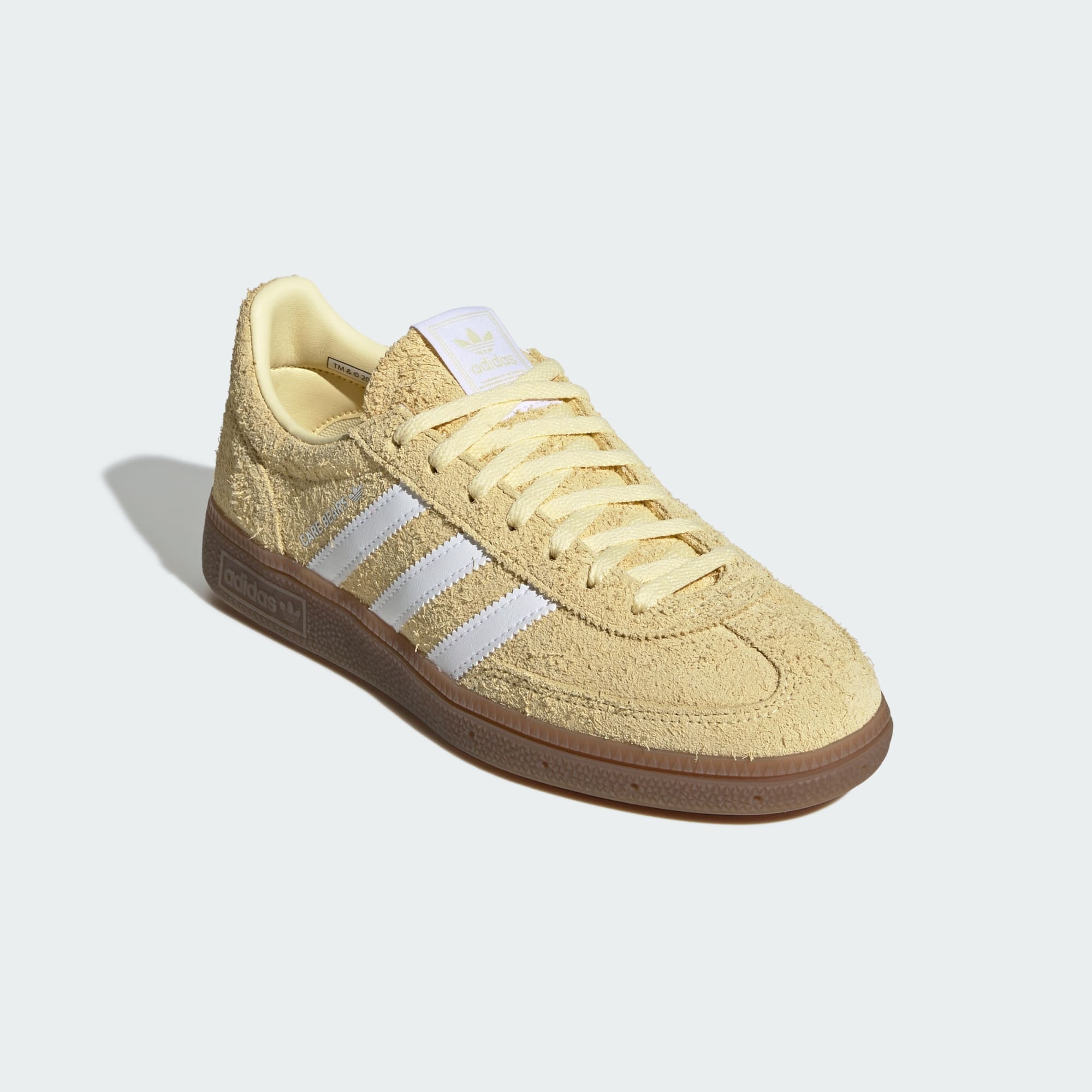HANDBALL SPEZIAL SHOES - Yellow / Cloud White / Gum - KI5034 - Front Lateral Top View