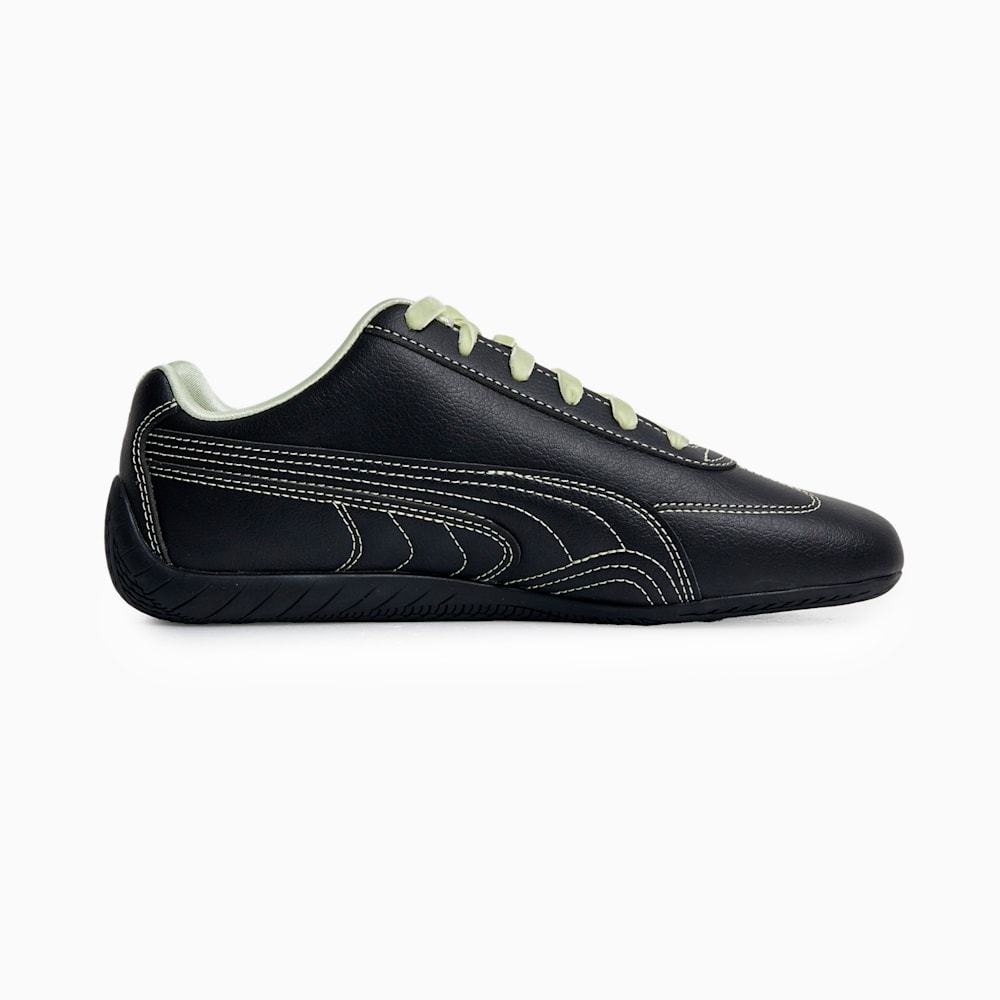 푸마 X 파워퍼프걸 스피드캣 PUMA X POWERPUFFGIRLS Speedcat - PUMA Black-PUMA Silver-Green Illusion