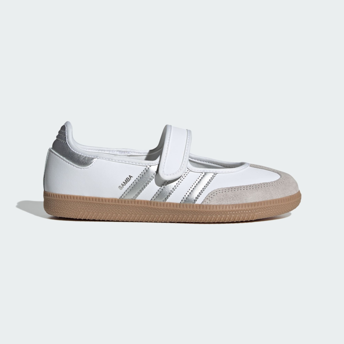 삼바 제인 - Cloud White / Silver Metallic / Gum