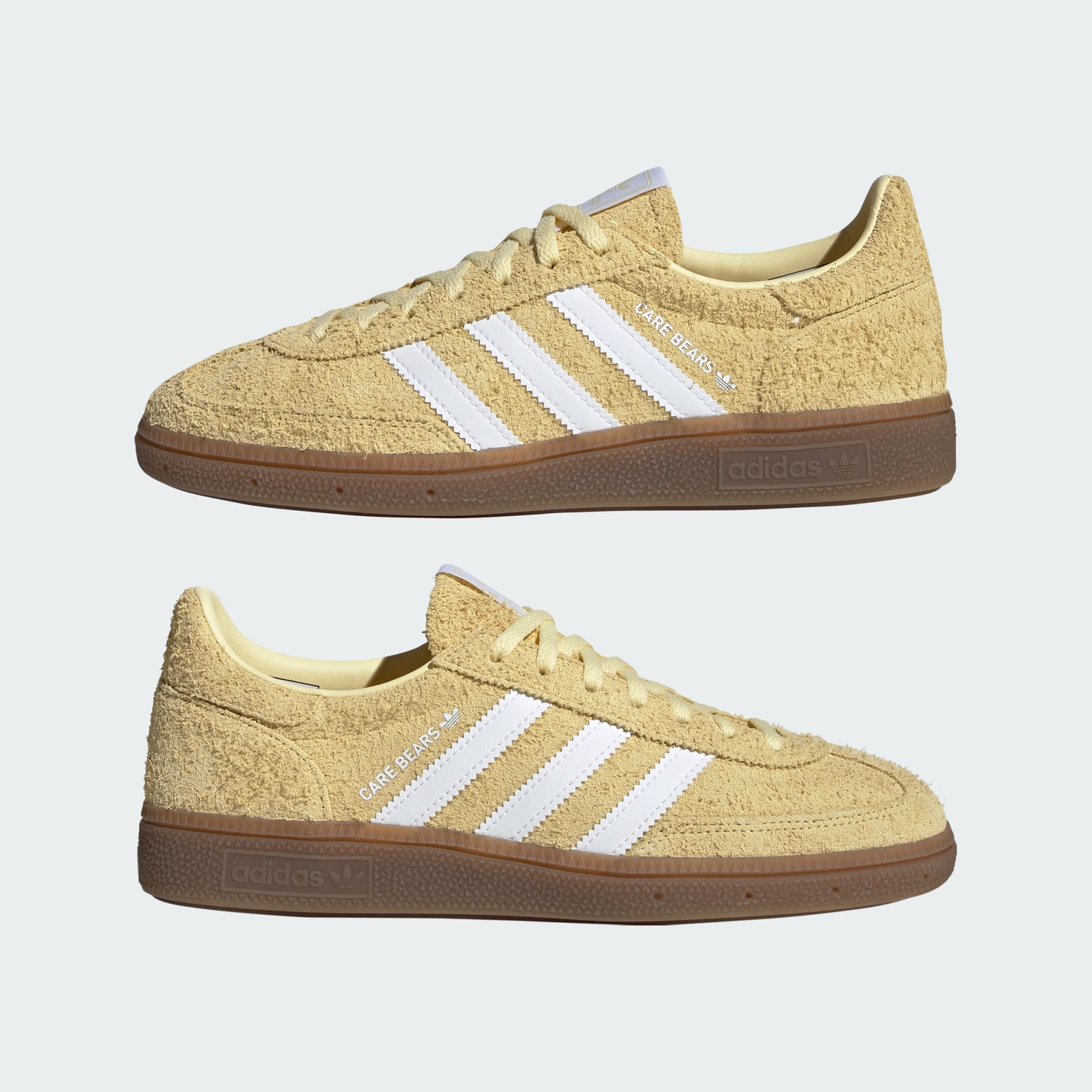 HANDBALL SPEZIAL SHOES - Yellow / Cloud White / Gum - KI5034 - Mirrored Pair View
